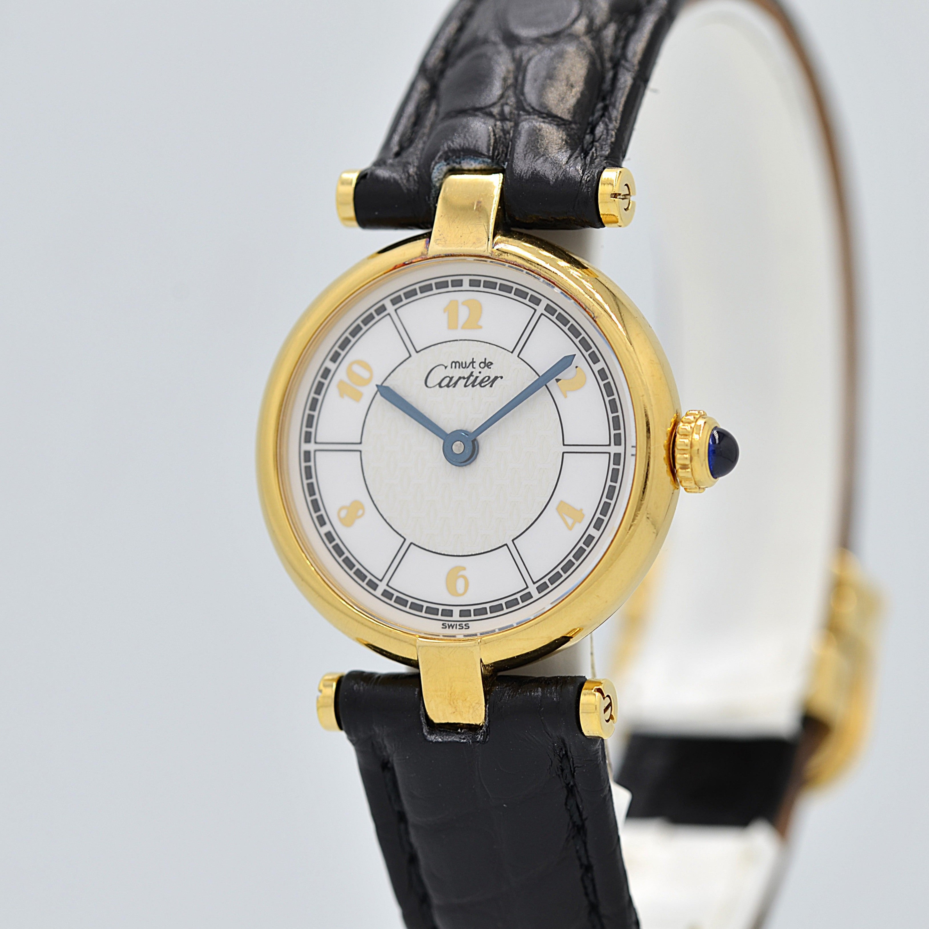 【Cartier】カルティエ マストヴァンドームSM 飛びアラビア 付属品完備