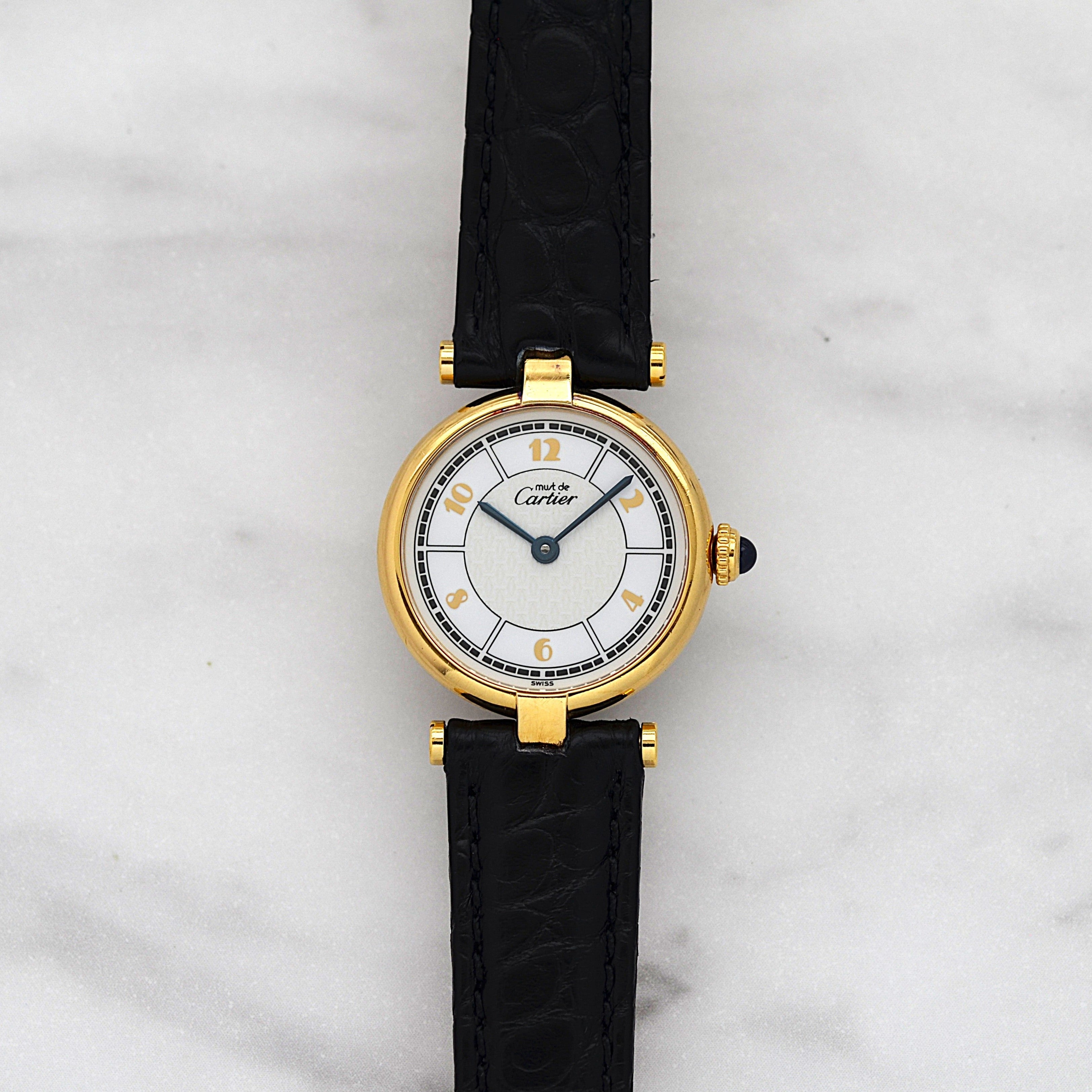 【Cartier】カルティエ マストヴァンドームSM 飛びアラビア 付属品完備