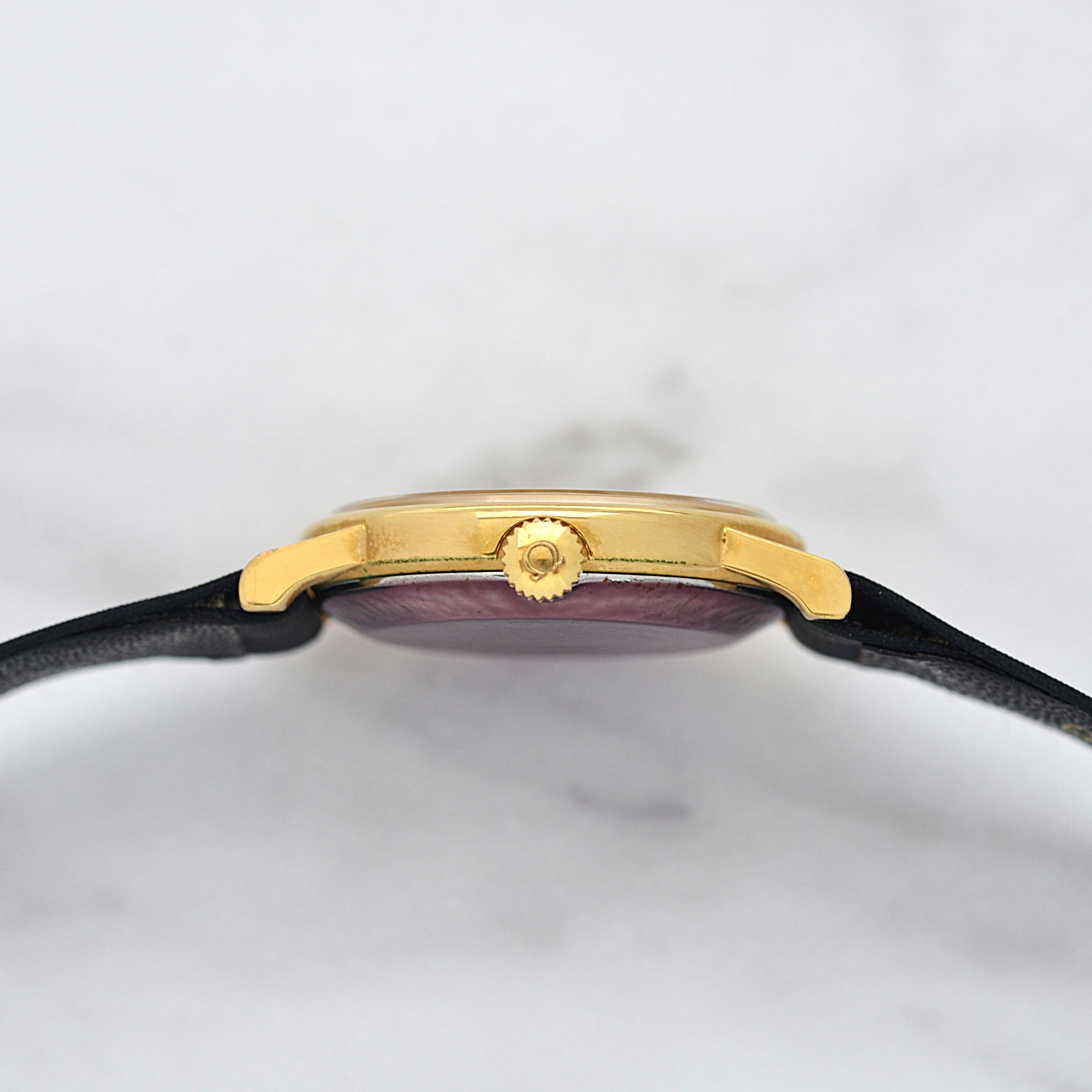 【OMEGA】オメガ デヴィル GP ラウンド Gold デッドストック