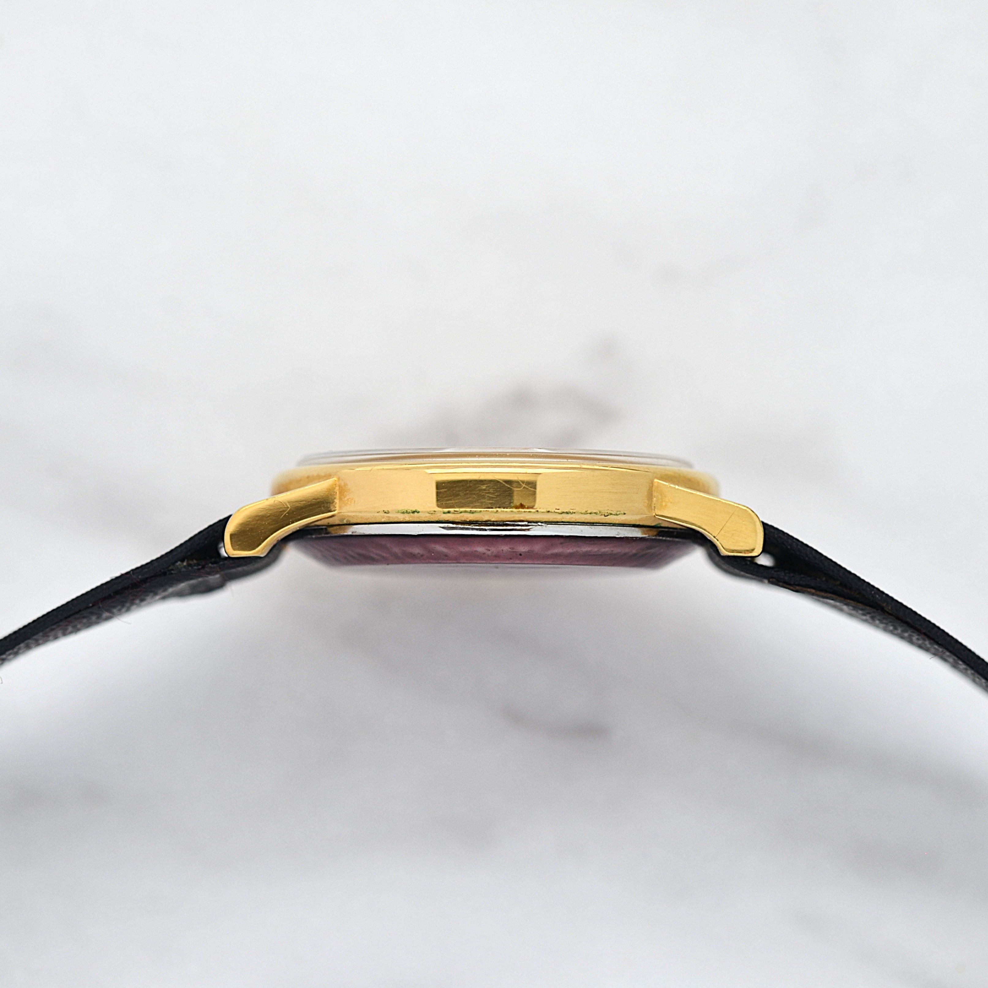 【OMEGA】オメガ デヴィル GP ラウンド Gold デッドストック