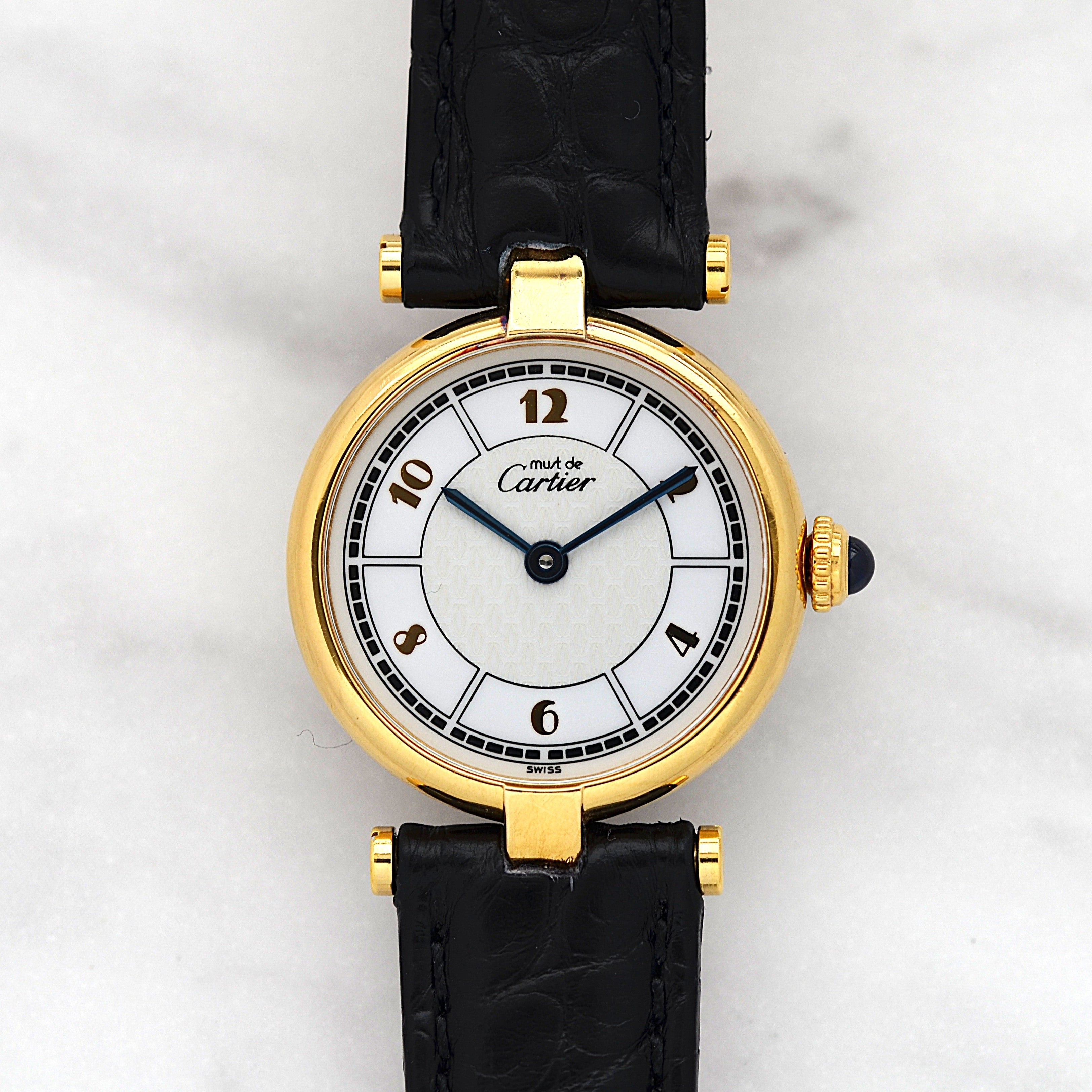 【Cartier】カルティエ マストヴァンドームSM 飛びアラビア 付属品完備