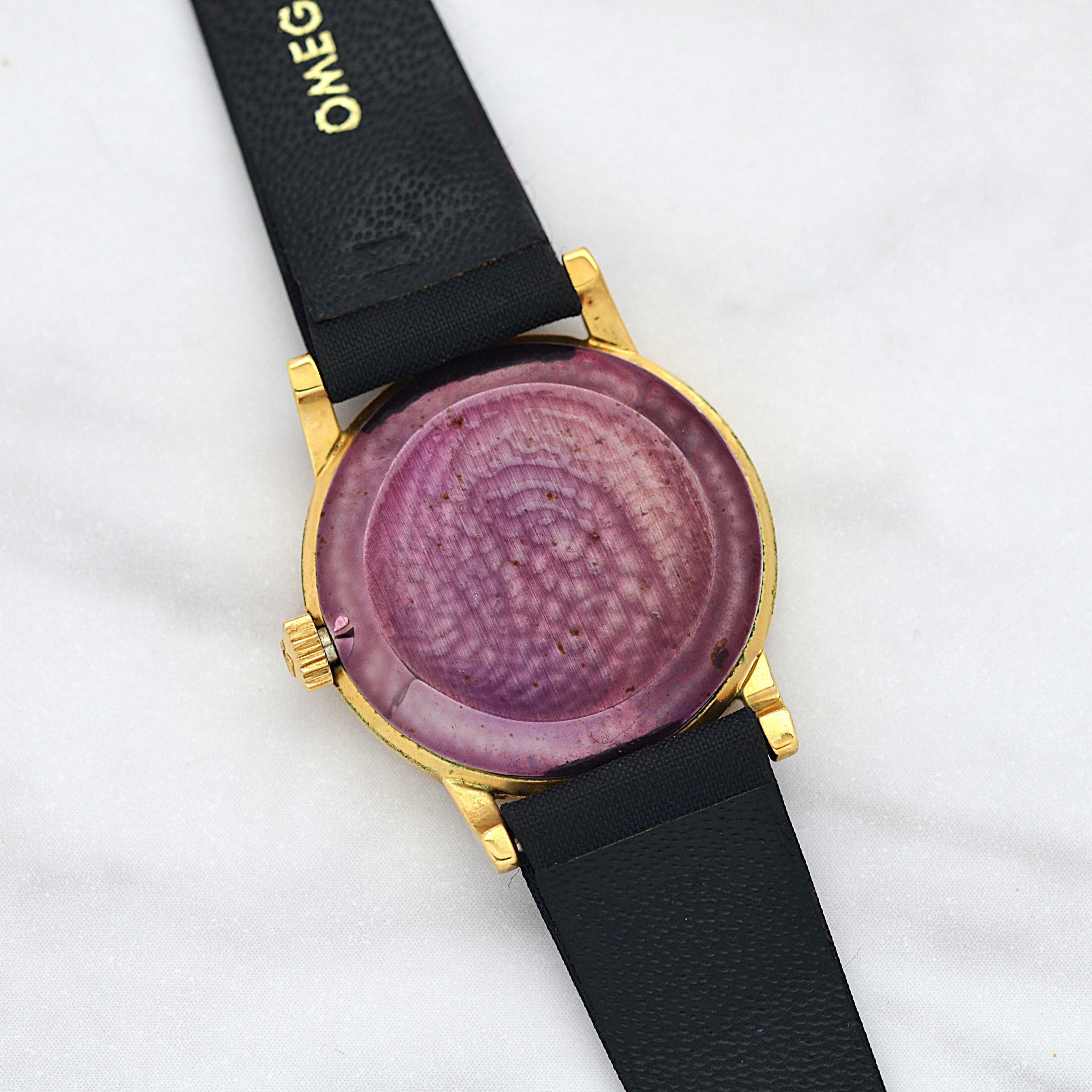 【OMEGA】オメガ デヴィル GP ラウンド Gold デッドストック