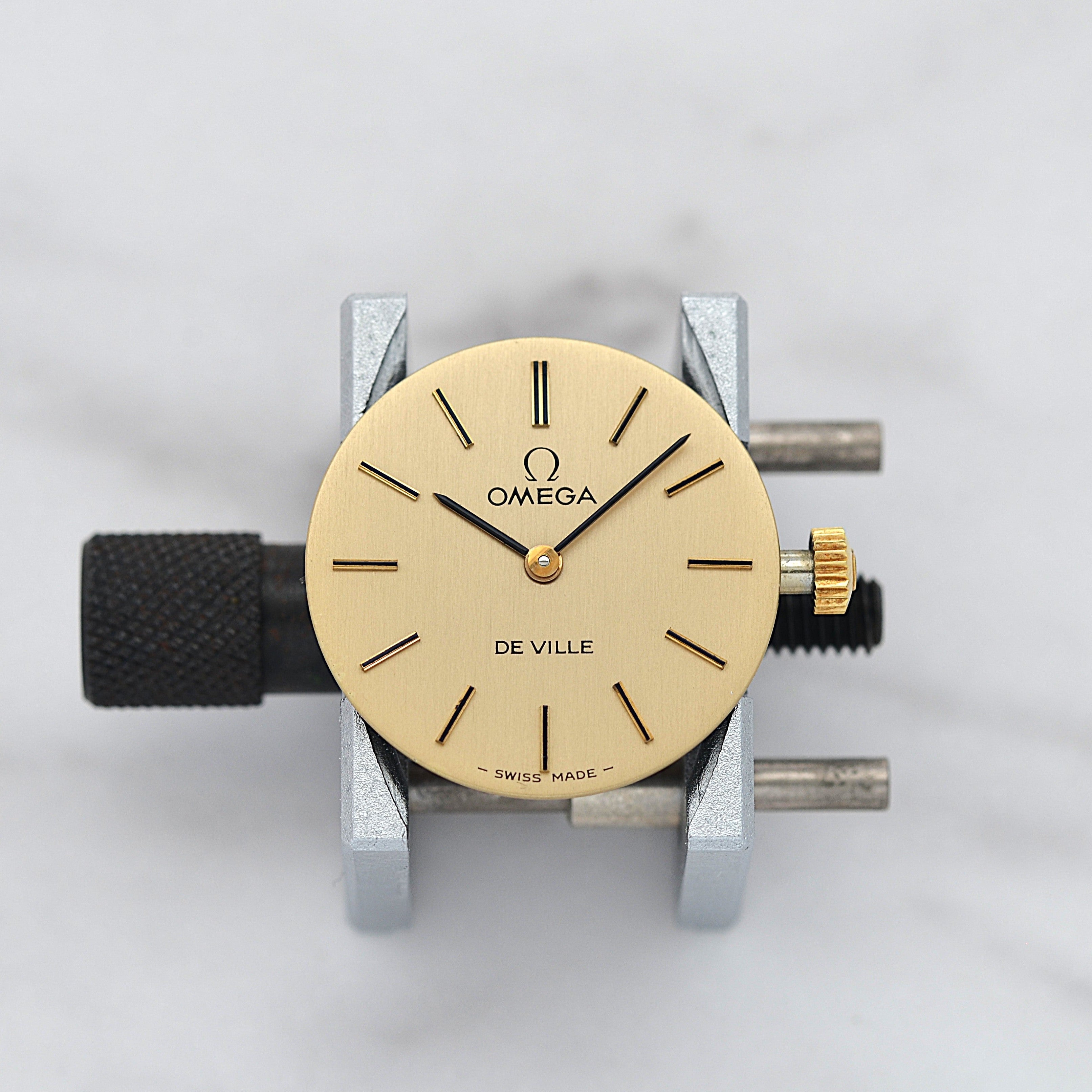 【OMEGA】オメガ デヴィル GP ラウンド Gold デッドストック