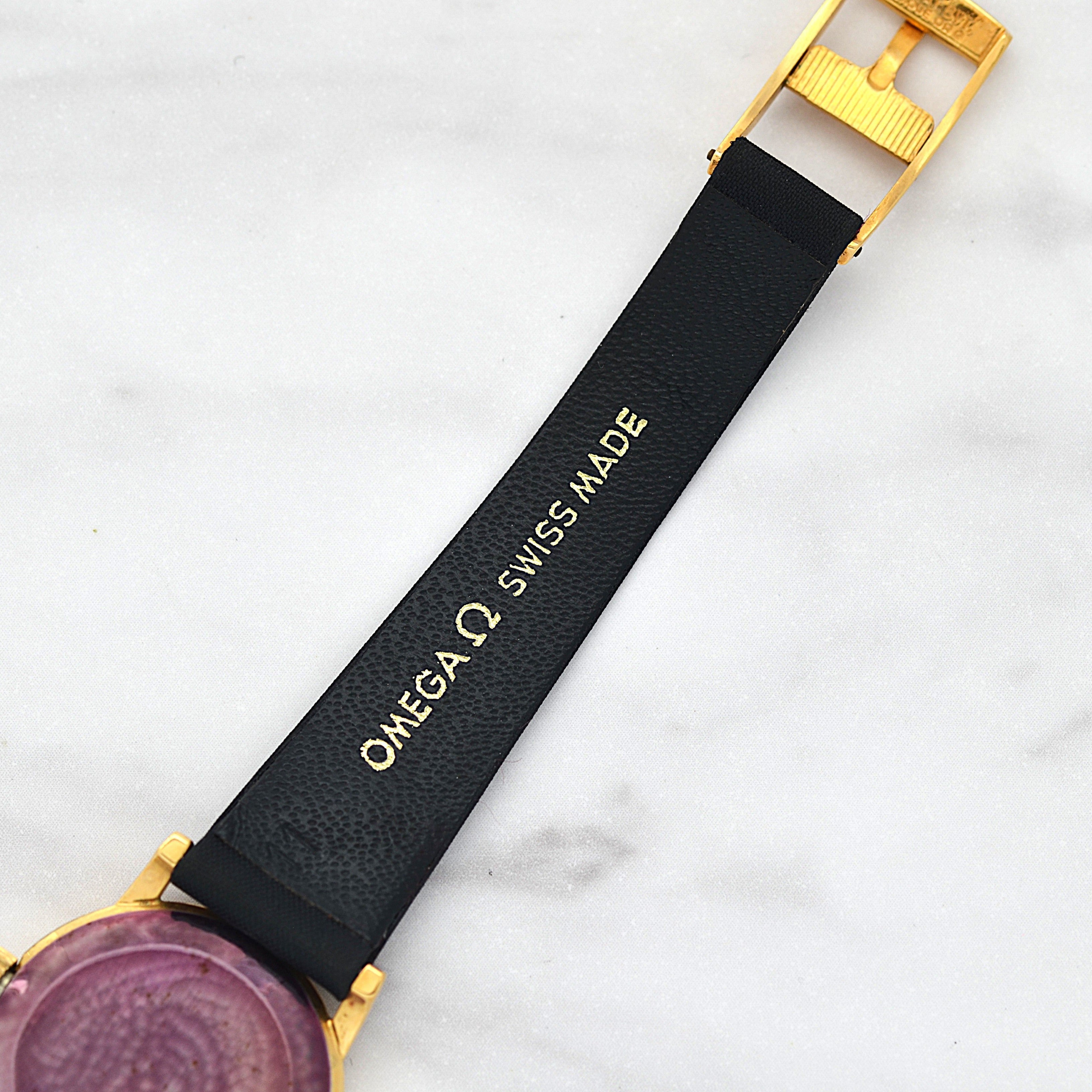 【OMEGA】オメガ デヴィル GP ラウンド Gold デッドストック