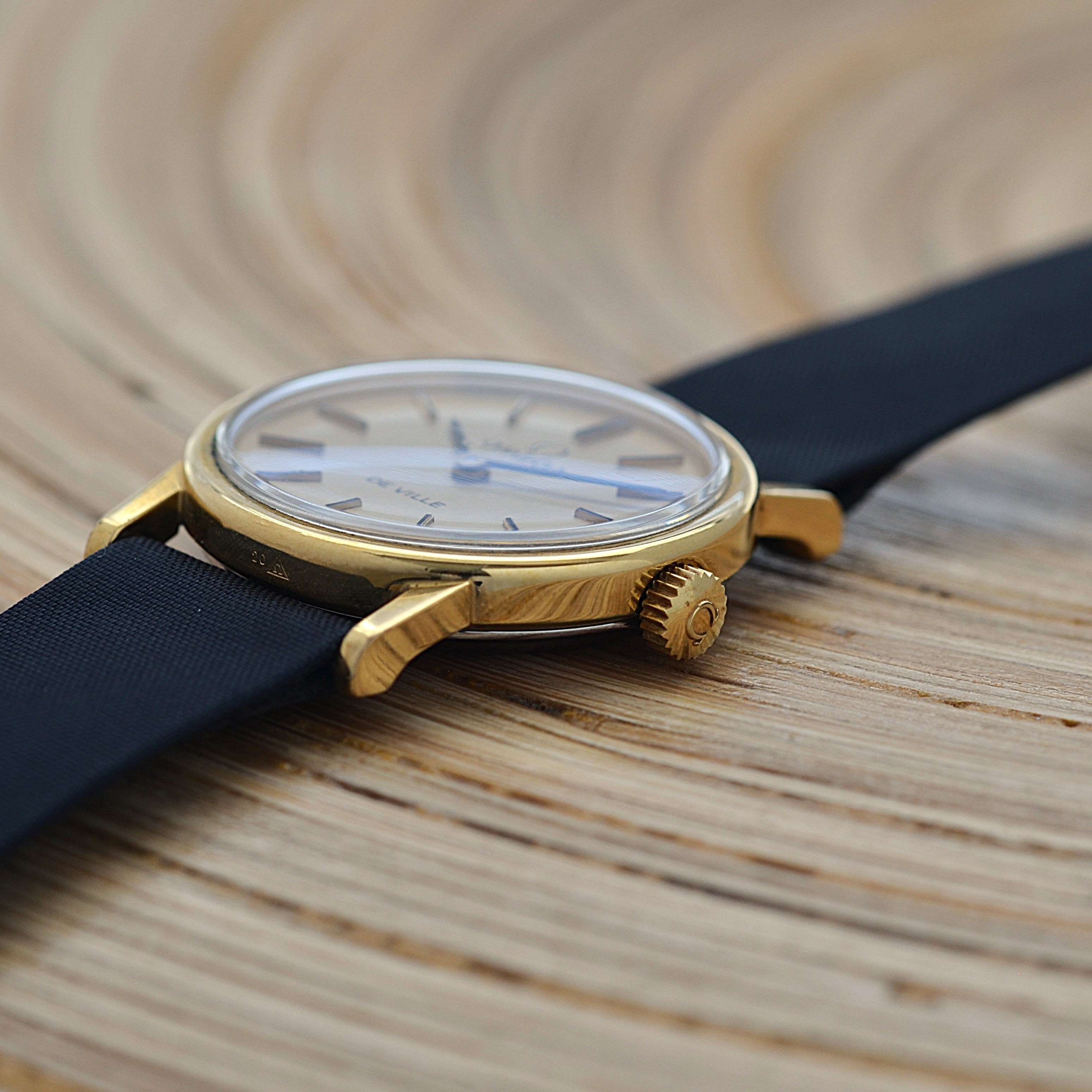 【OMEGA】オメガ デヴィル GP ラウンド Gold デッドストック