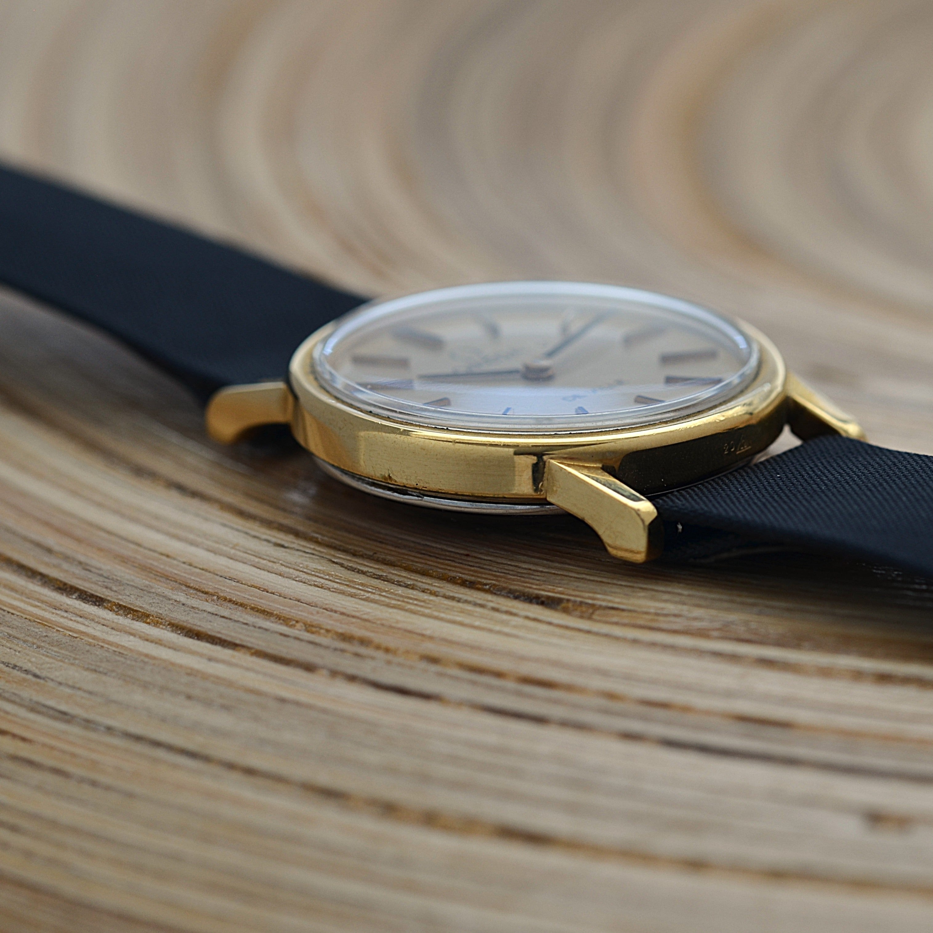 【OMEGA】オメガ デヴィル GP ラウンド Gold デッドストック