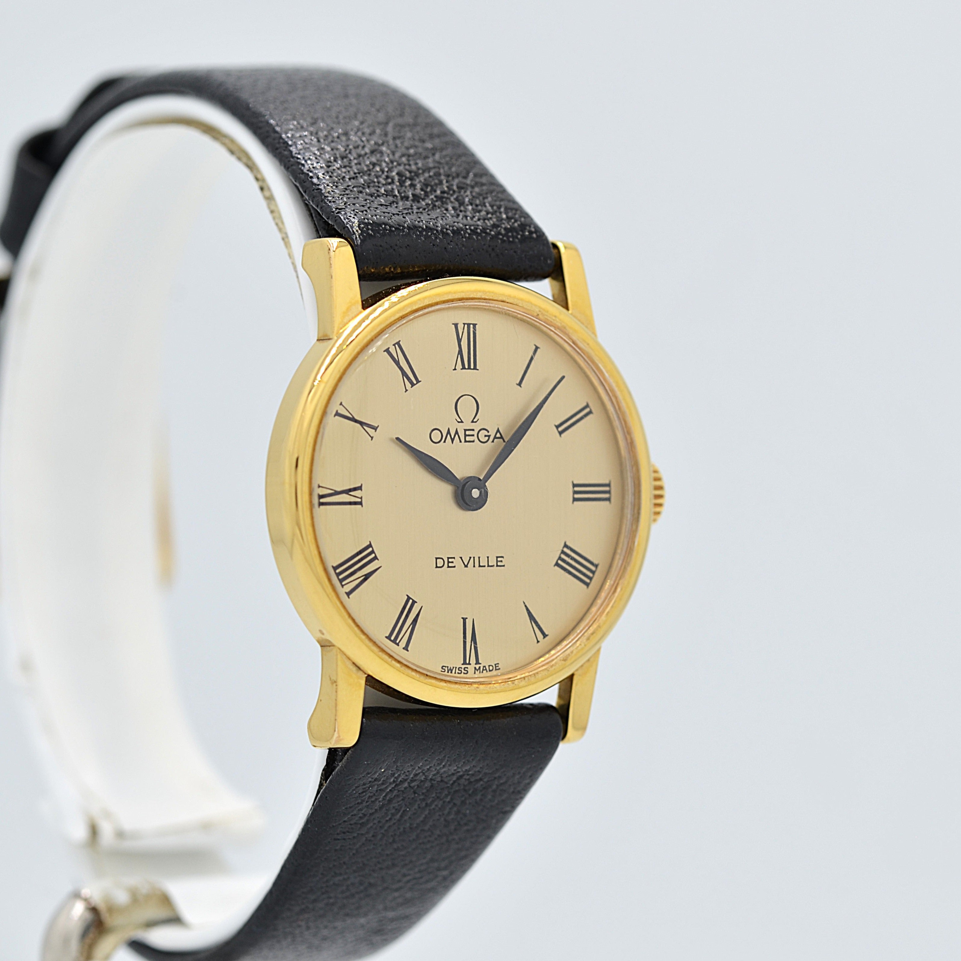 【OMEGA】オメガ デヴィル GP ラウンド Gold Roman デッドストック