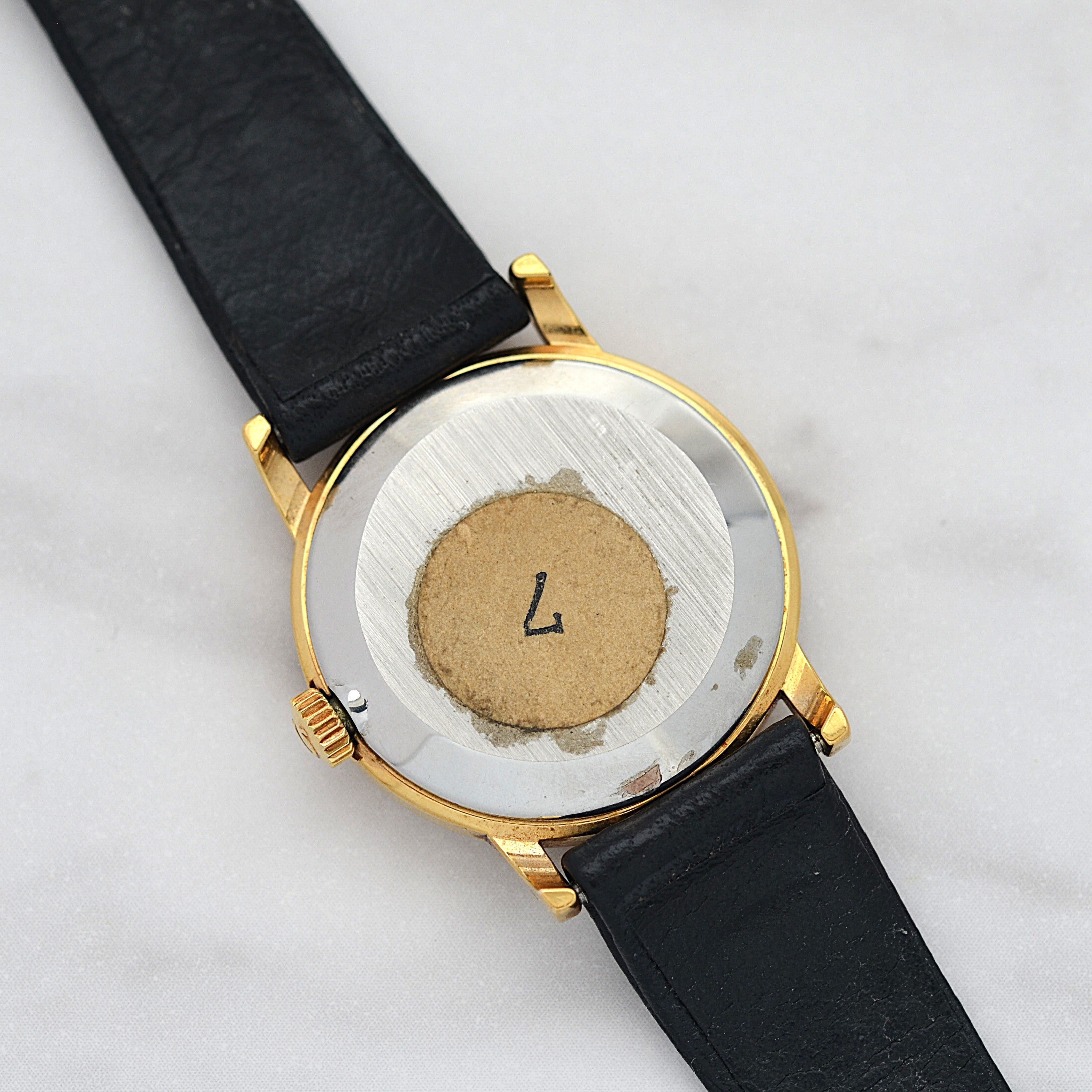 【OMEGA】オメガ デヴィル GP ラウンド Gold Roman デッドストック