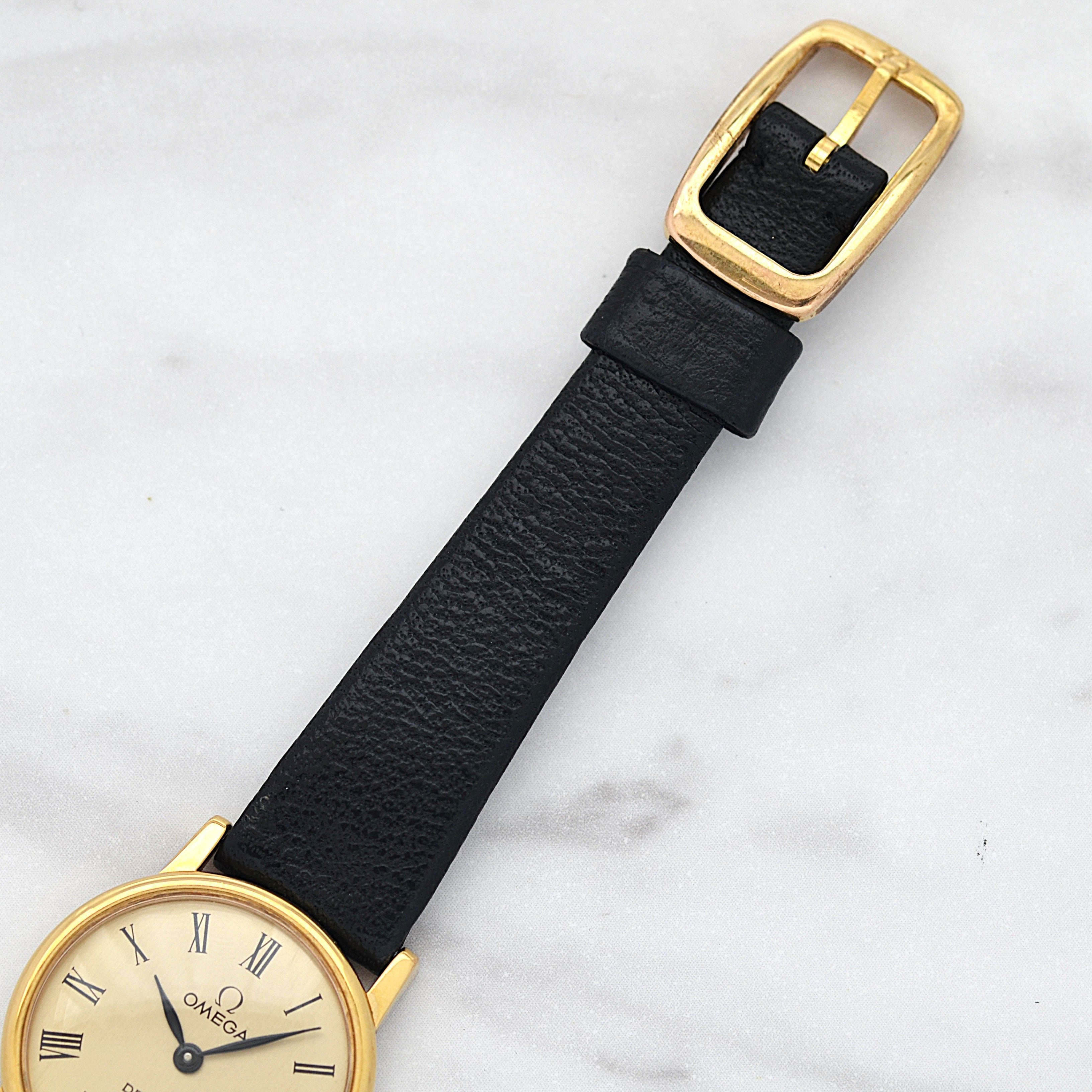 【OMEGA】オメガ デヴィル GP ラウンド Gold Roman デッドストック