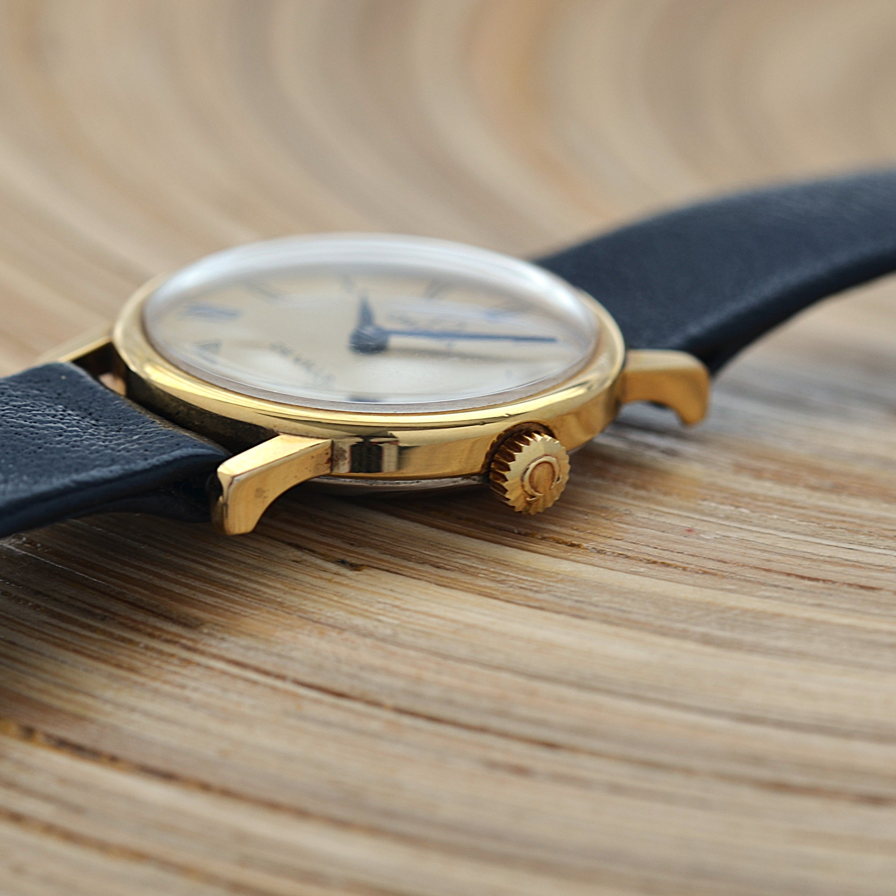 【OMEGA】オメガ デヴィル GP ラウンド Gold Roman デッドストック