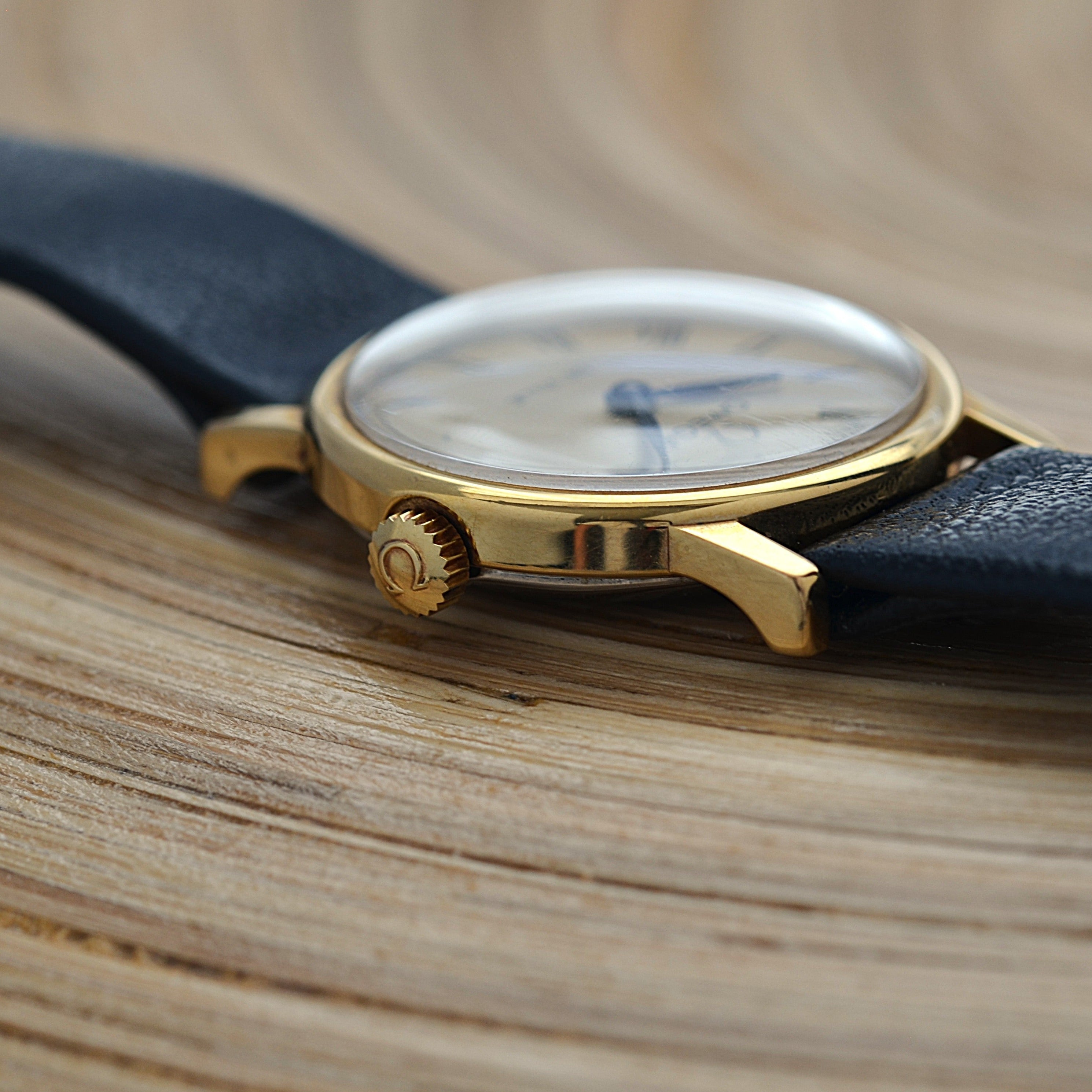 【OMEGA】オメガ デヴィル GP ラウンド Gold Roman デッドストック