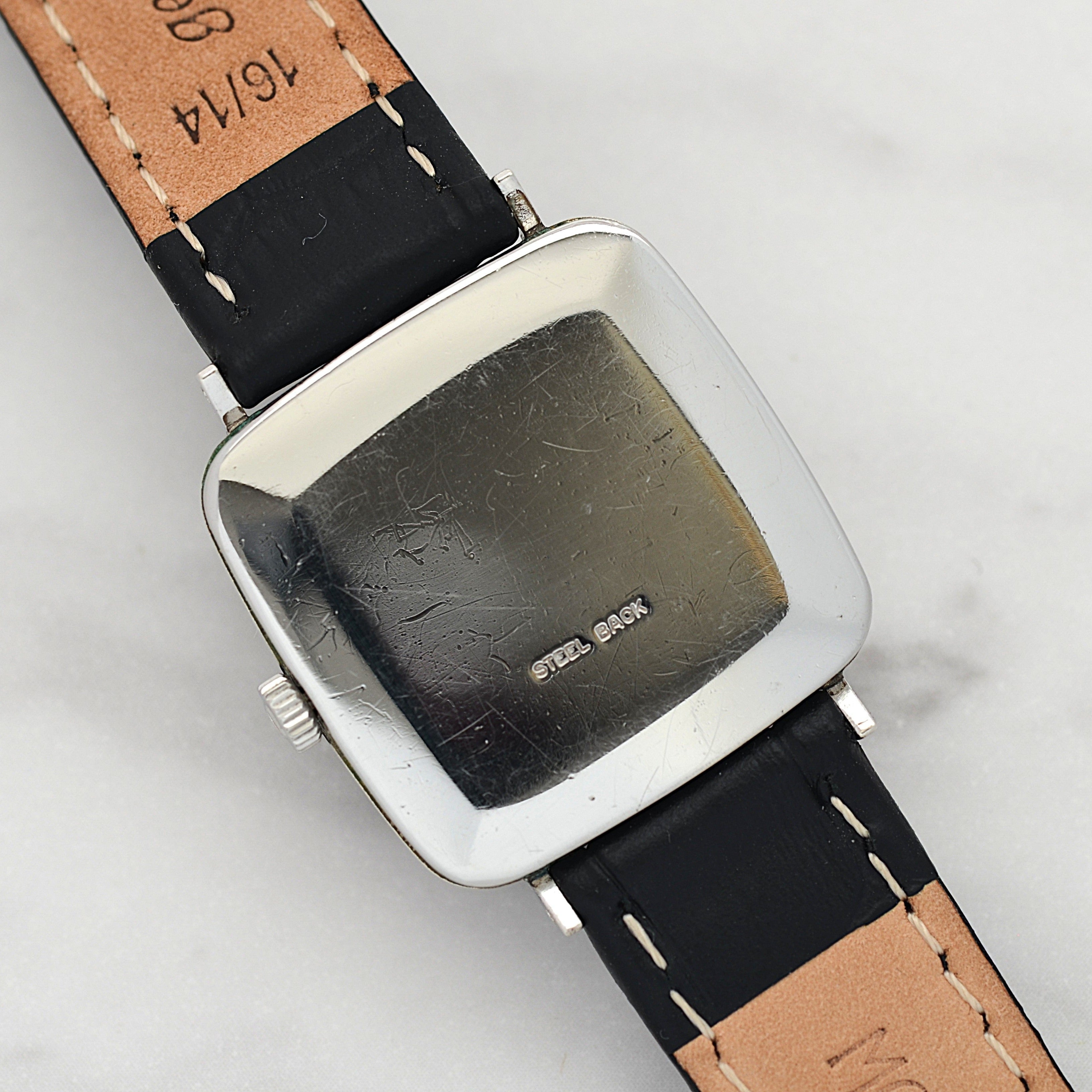 [Omega] 歐米茄日內瓦 WGP 方形銀色男士尺寸附正品扣