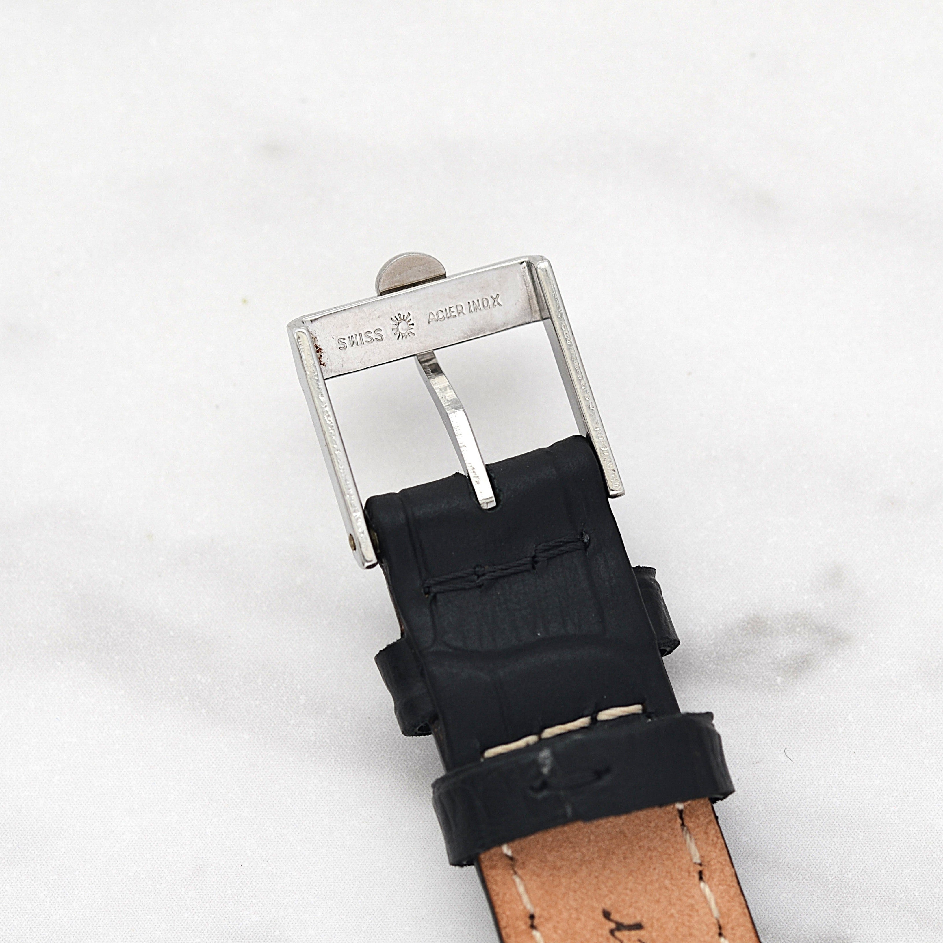 [Omega] 歐米茄日內瓦 WGP 方形銀色男士尺寸附正品扣