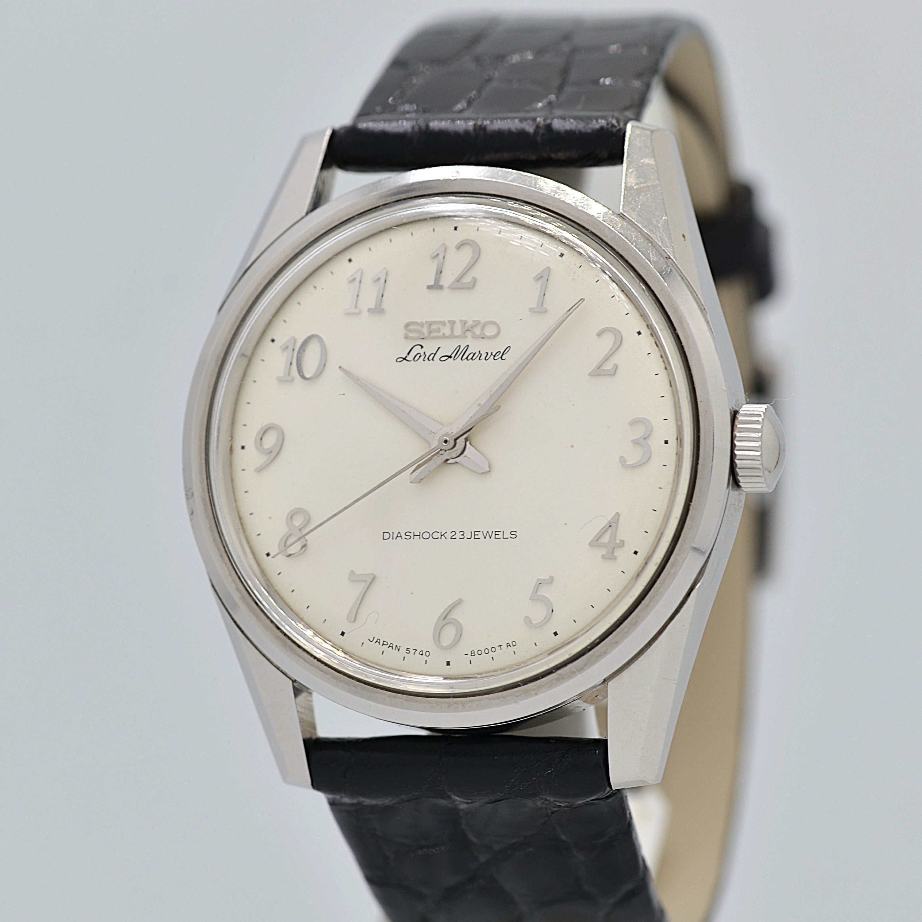 [SEIKO] Seiko Lord Marvel SS Arabia 5740-8000 with genuine buckle