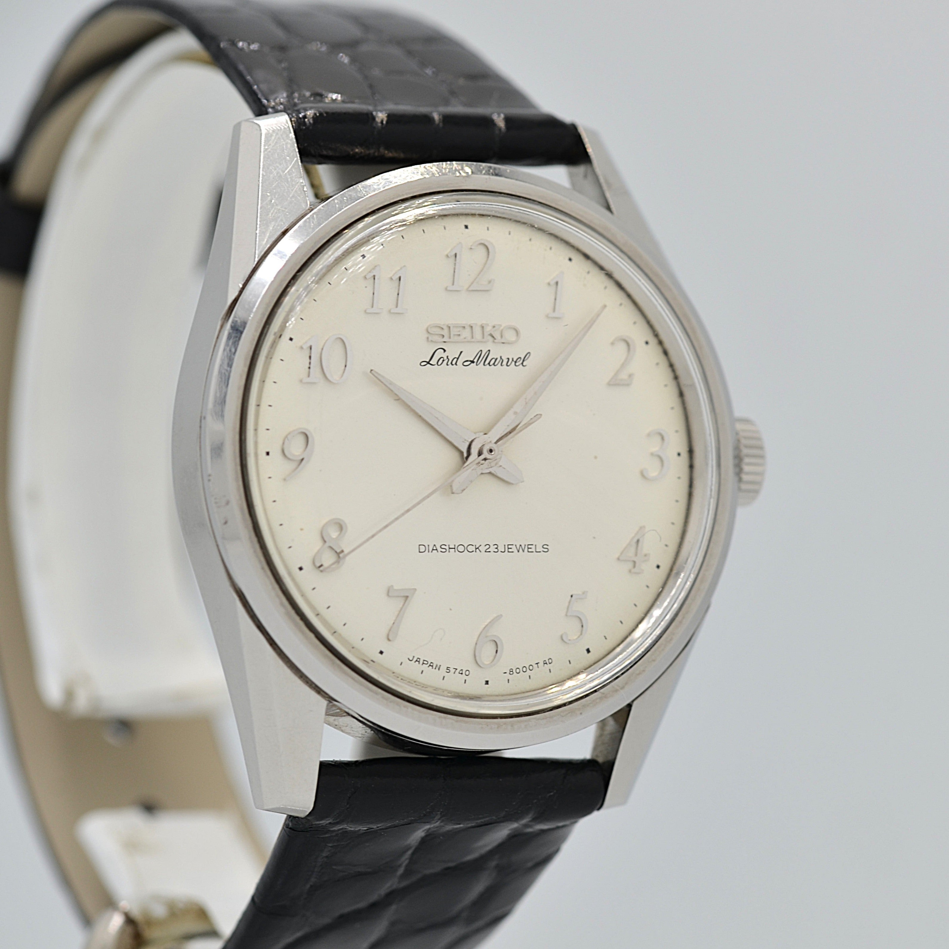 [SEIKO] Seiko Lord Marvel SS Arabia 5740-8000 with genuine buckle