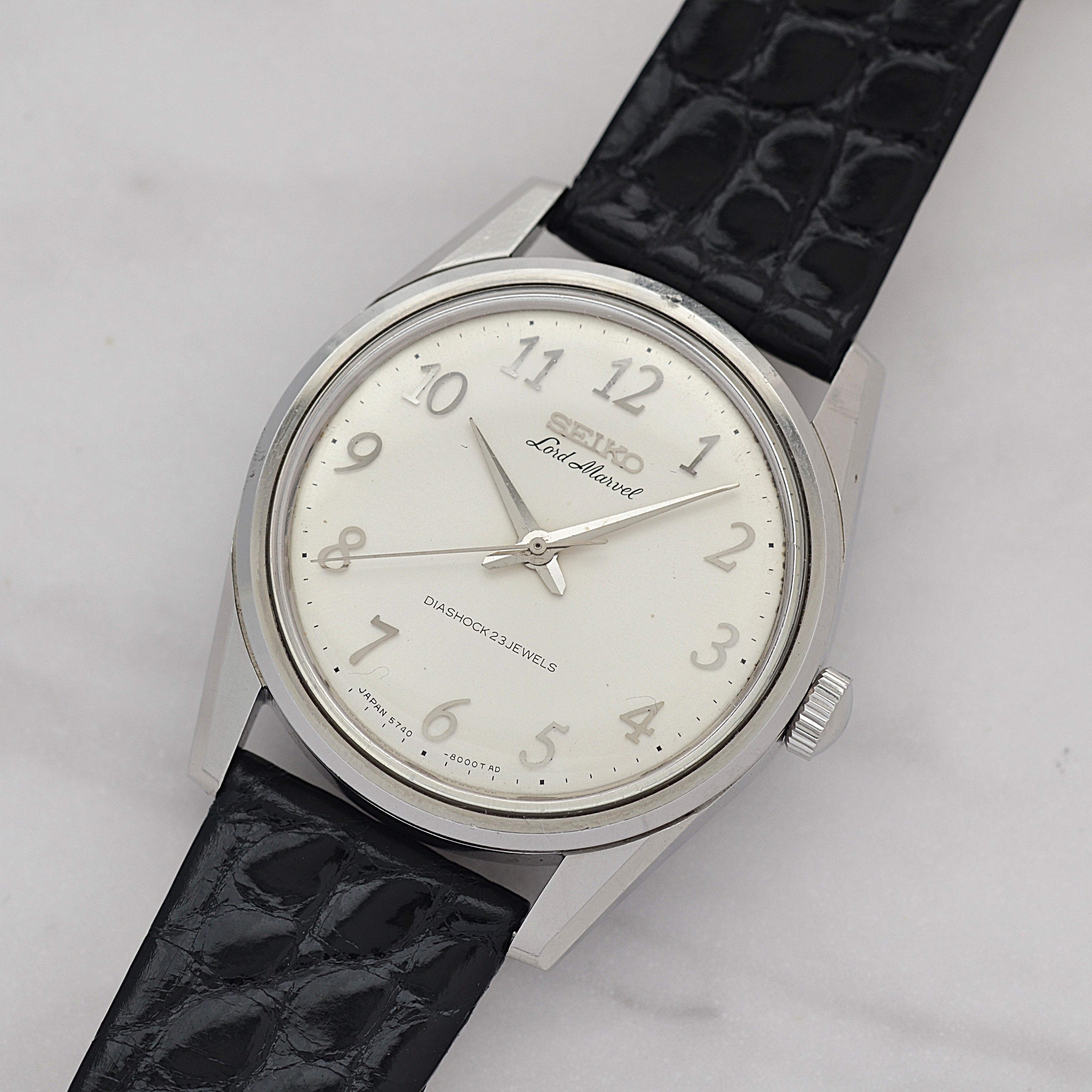 [SEIKO] Seiko Lord Marvel SS Arabia 5740-8000 with genuine buckle