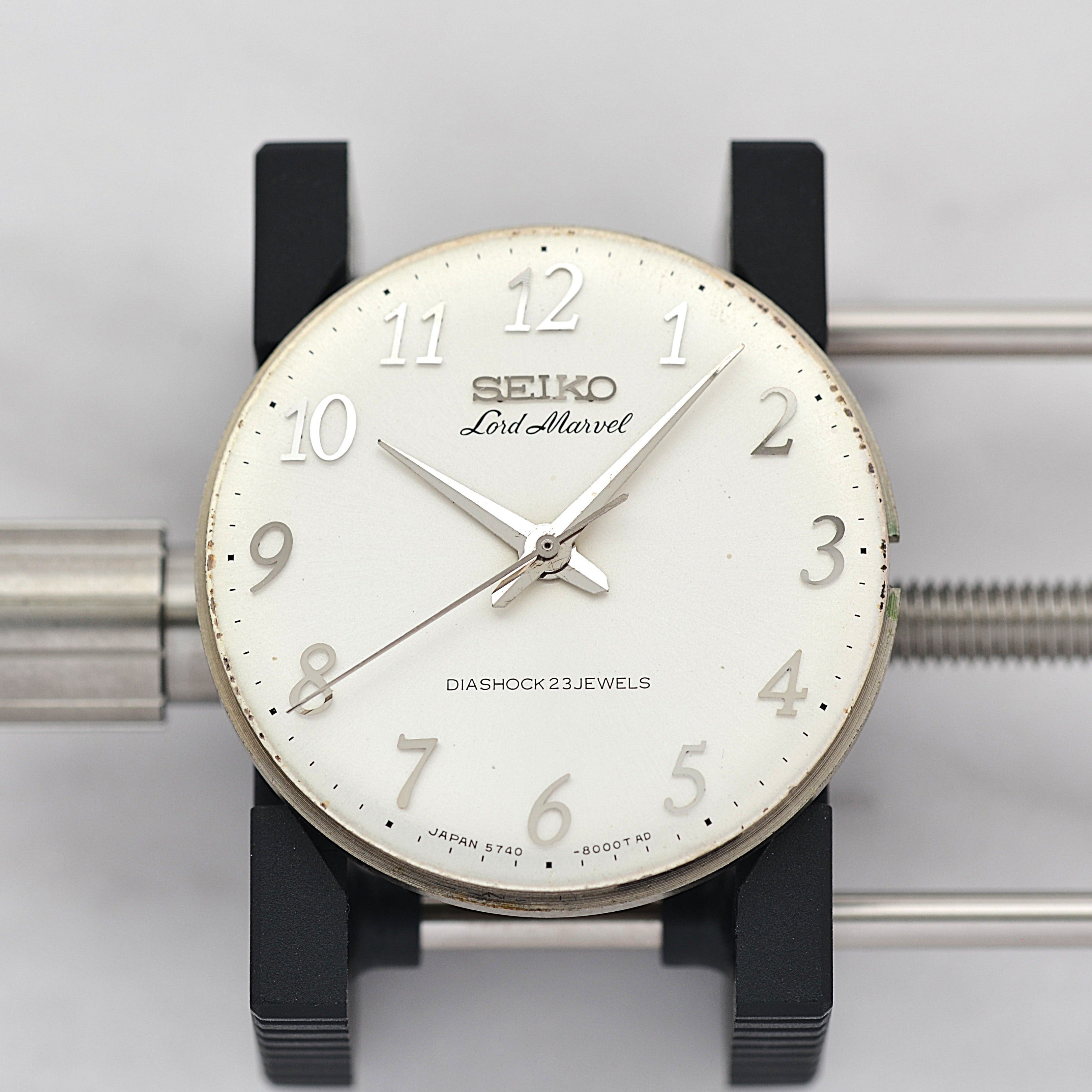 [SEIKO] Seiko Lord Marvel SS Arabia 5740-8000 with genuine buckle