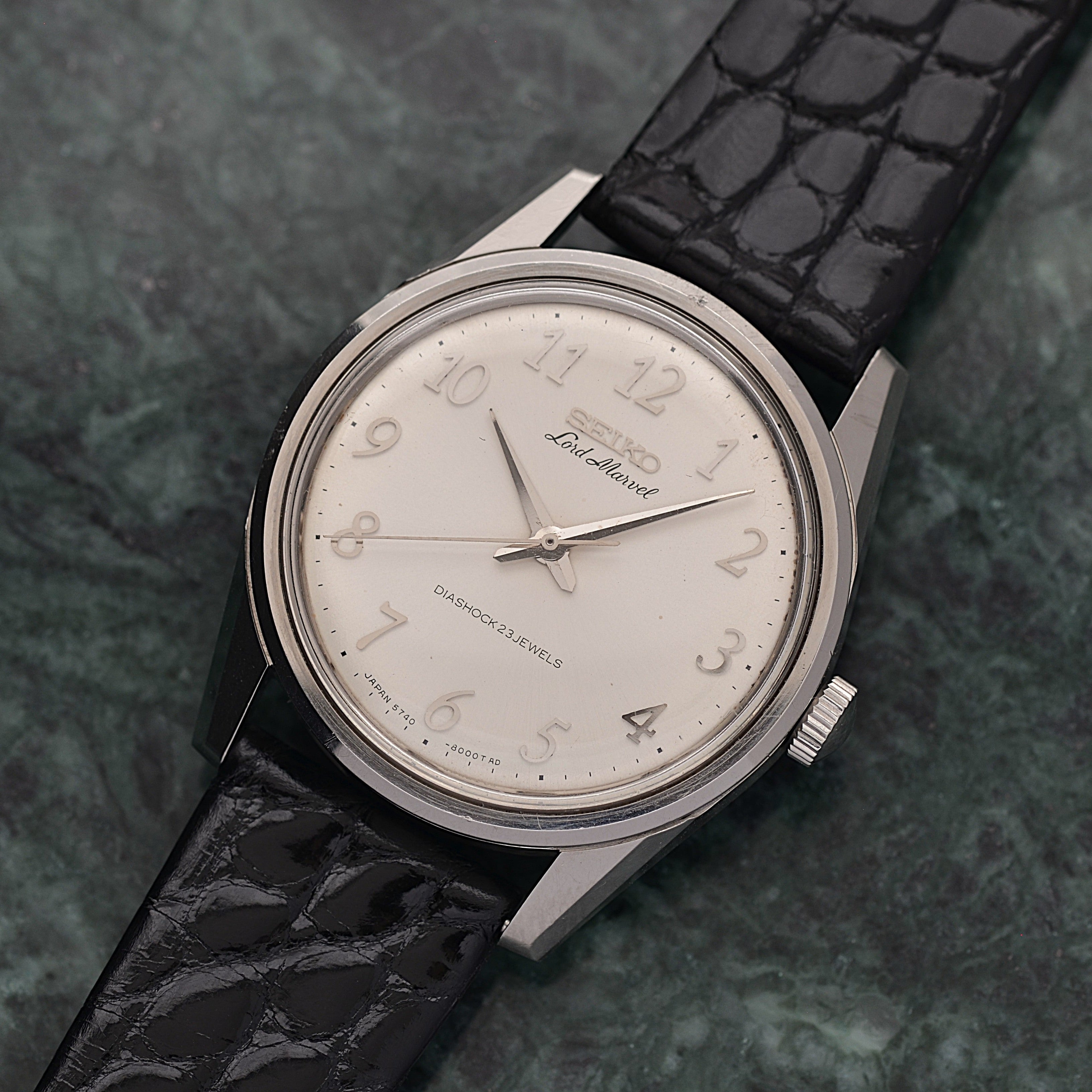 [SEIKO] Seiko Lord Marvel SS Arabia 5740-8000 with genuine buckle