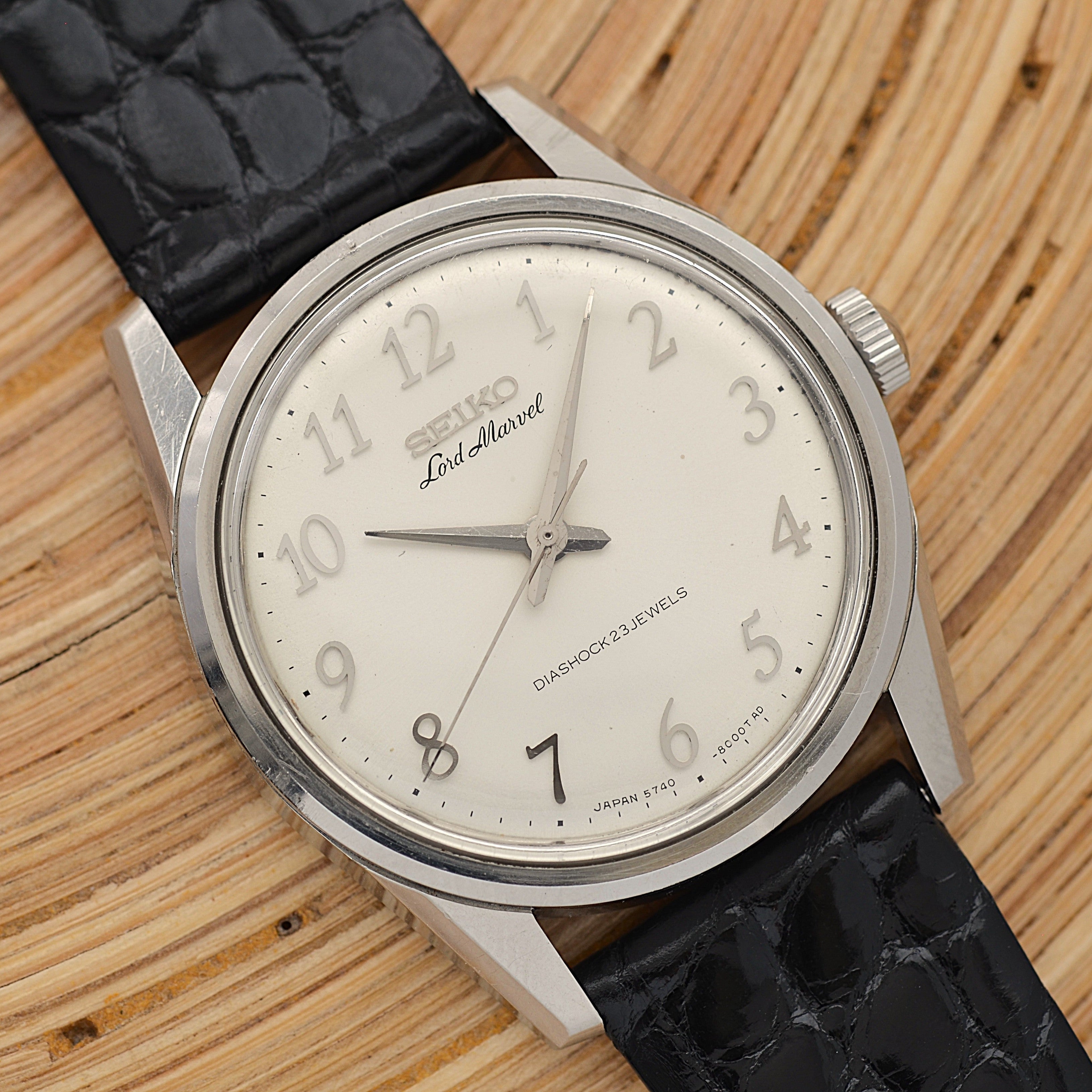 [SEIKO] Seiko Lord Marvel SS Arabia 5740-8000 with genuine buckle