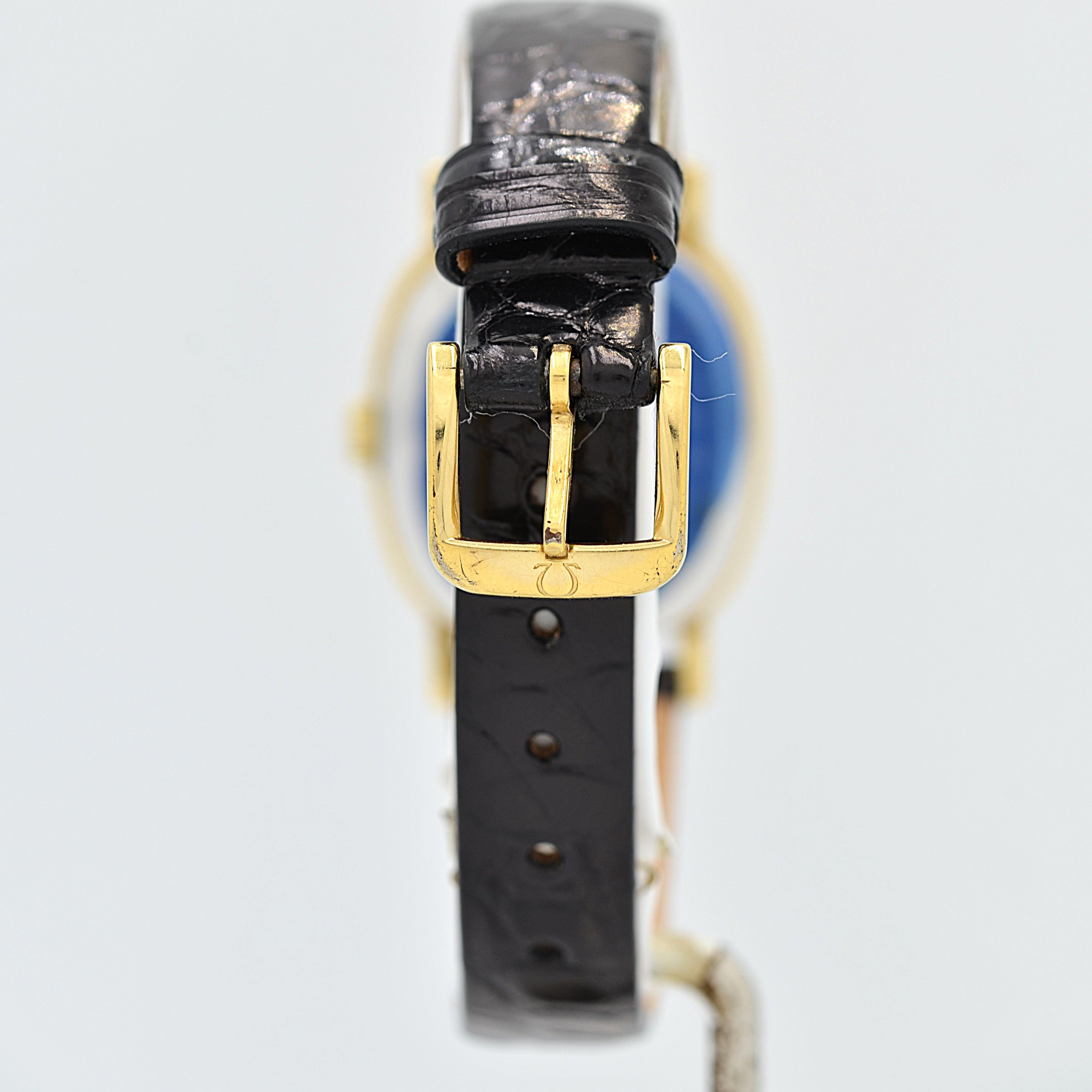 【OMEGA】オメガ デヴィル GP オーバル Gold 純正尾錠付き