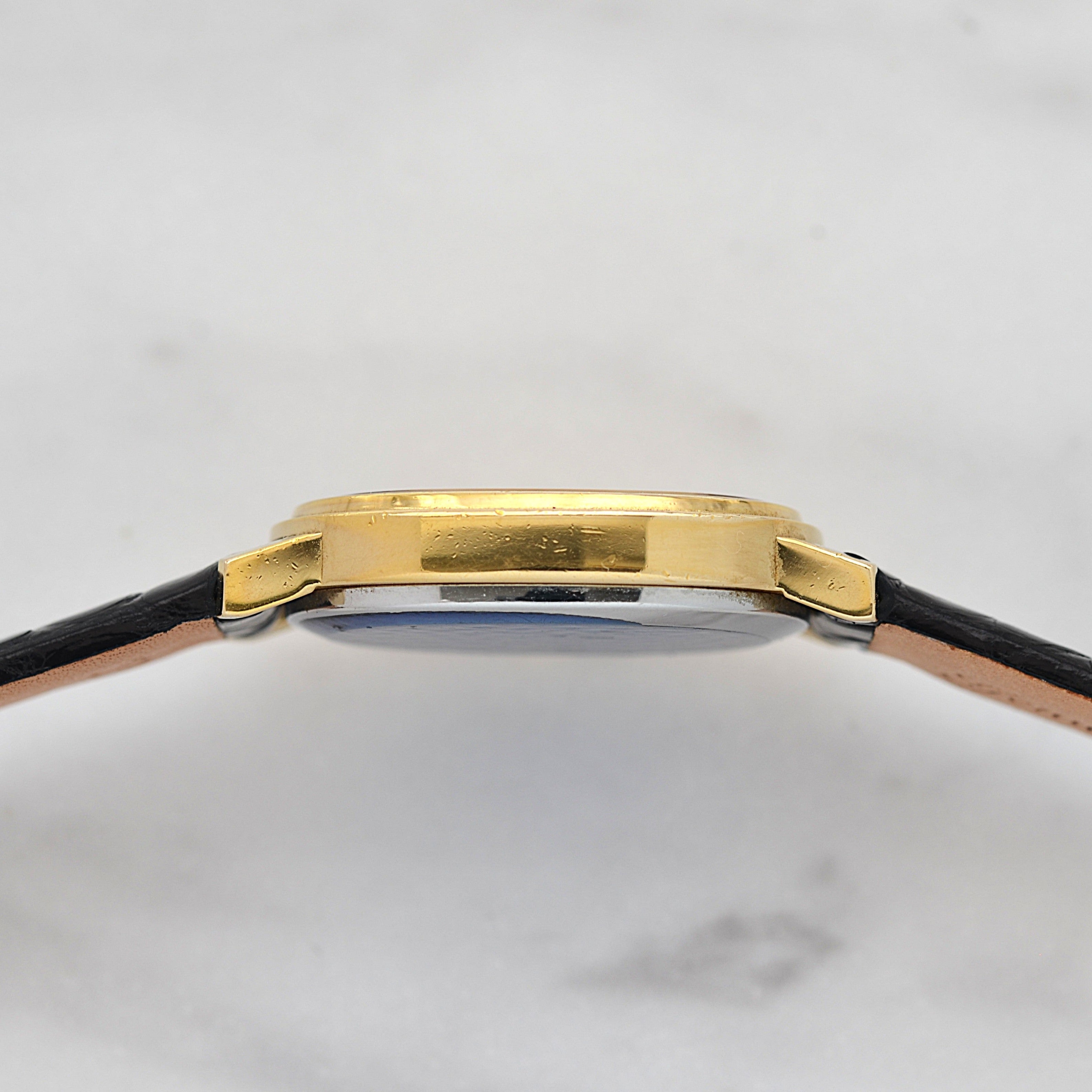 【OMEGA】オメガ デヴィル GP オーバル Gold 純正尾錠付き