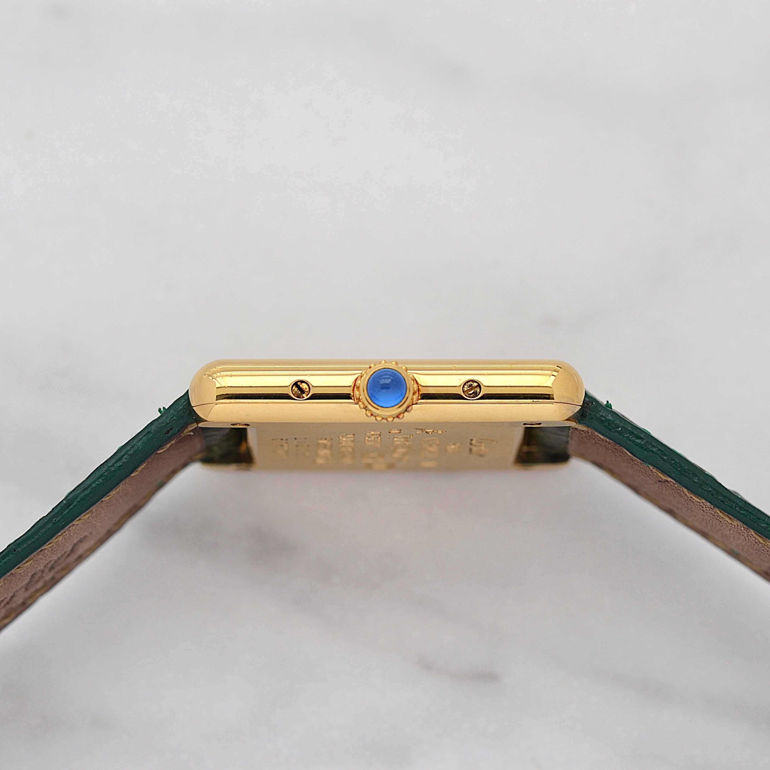 【Cartier】カルティエ マストタンク SMオパラン 純正Dバックル付き