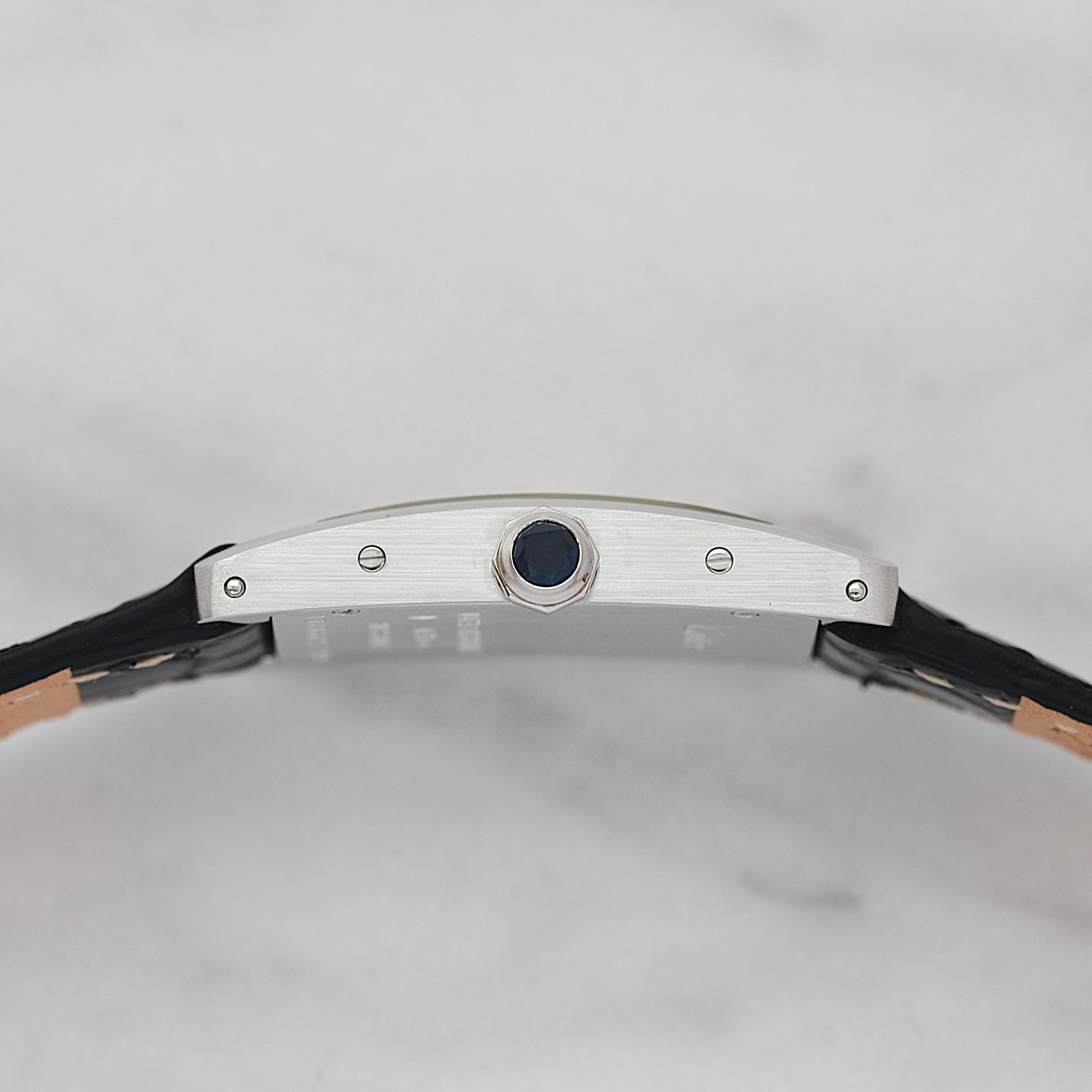 【Cartier】カルティエ タンクアメリカンSM 18KWG 付属品付き カルティエコンプリートサービス済み