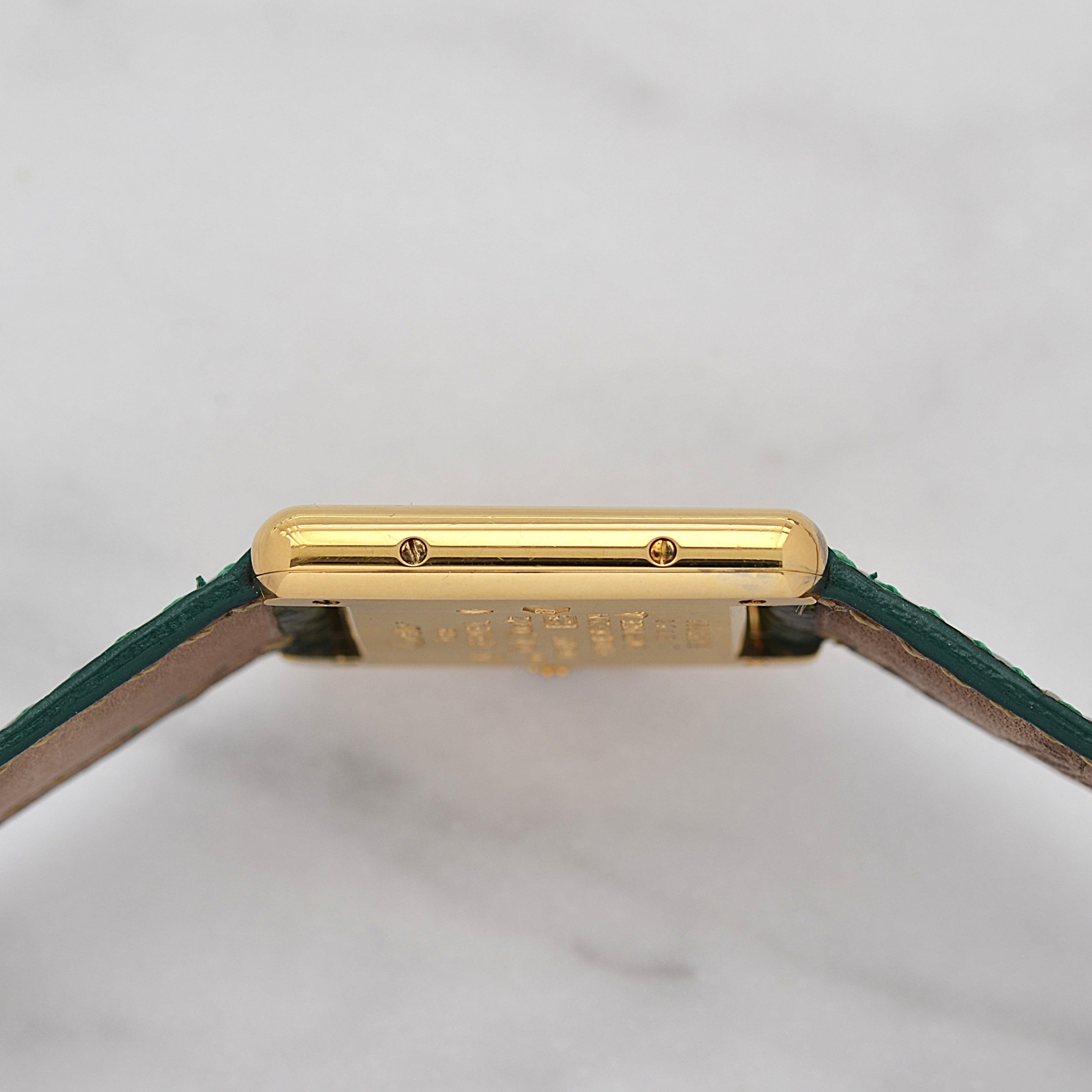 【Cartier】カルティエ マストタンク SMオパラン 純正Dバックル付き