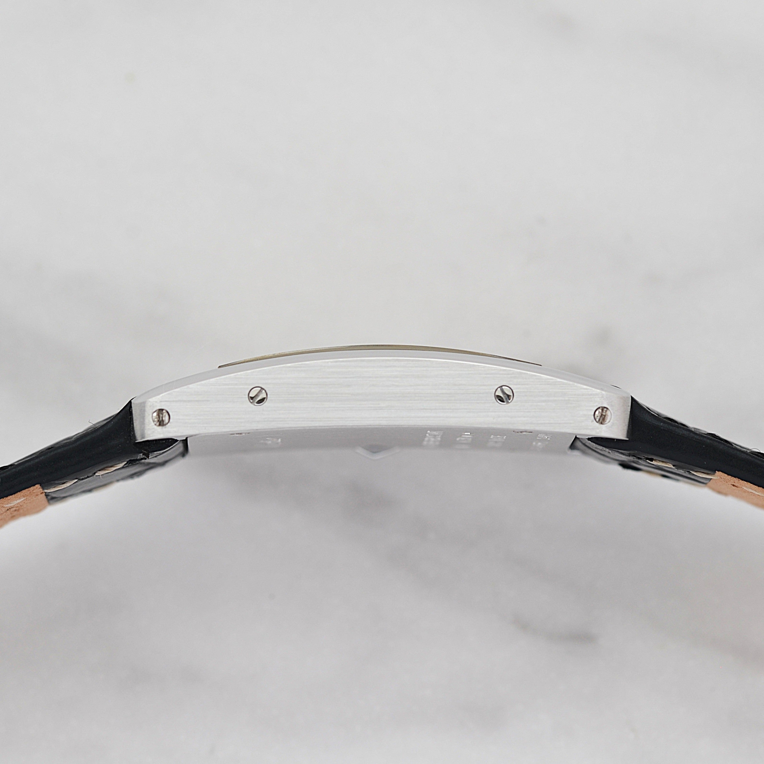 【Cartier】カルティエ タンクアメリカンSM 18KWG 付属品付き カルティエコンプリートサービス済み