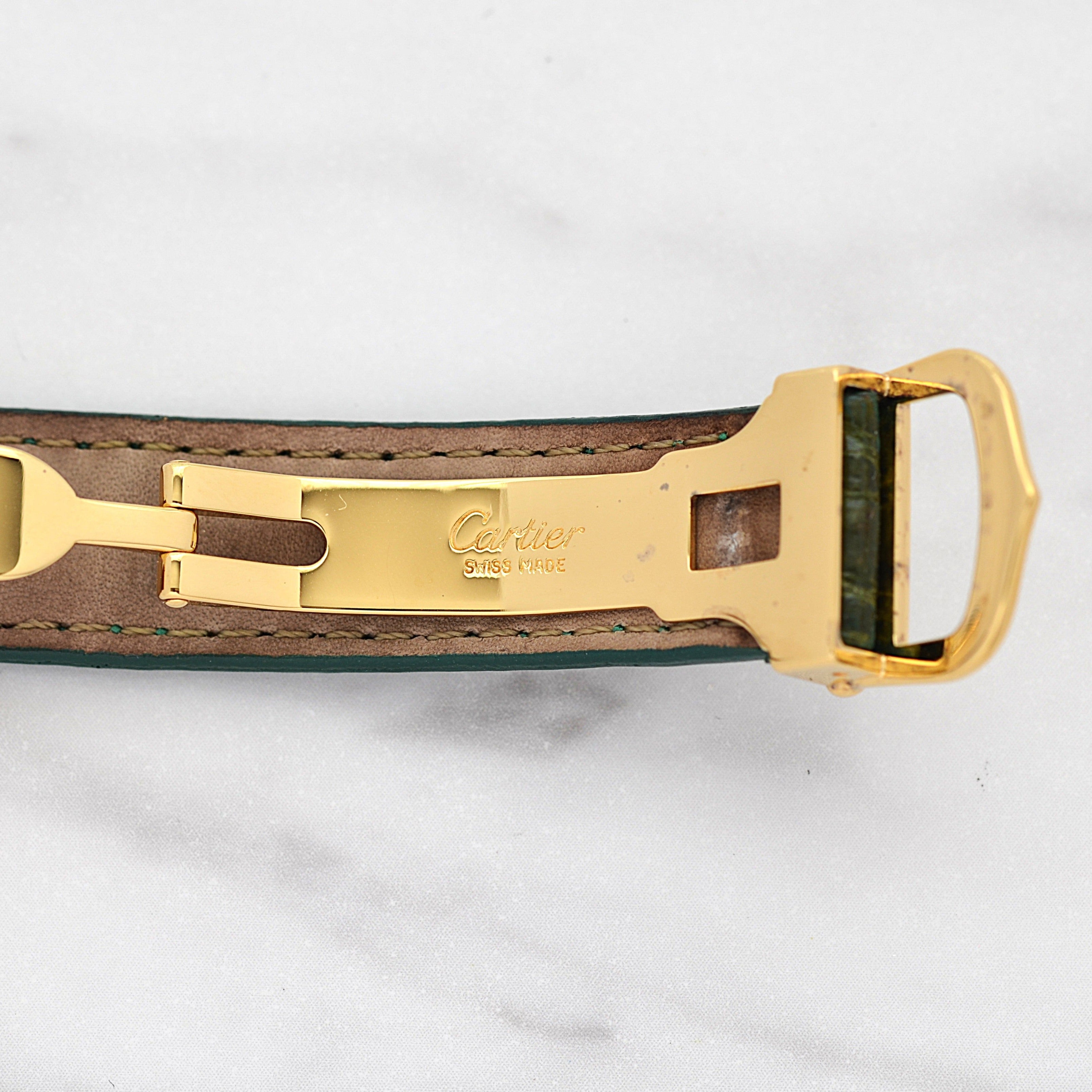 【Cartier】カルティエ マストタンク SMオパラン 純正Dバックル付き