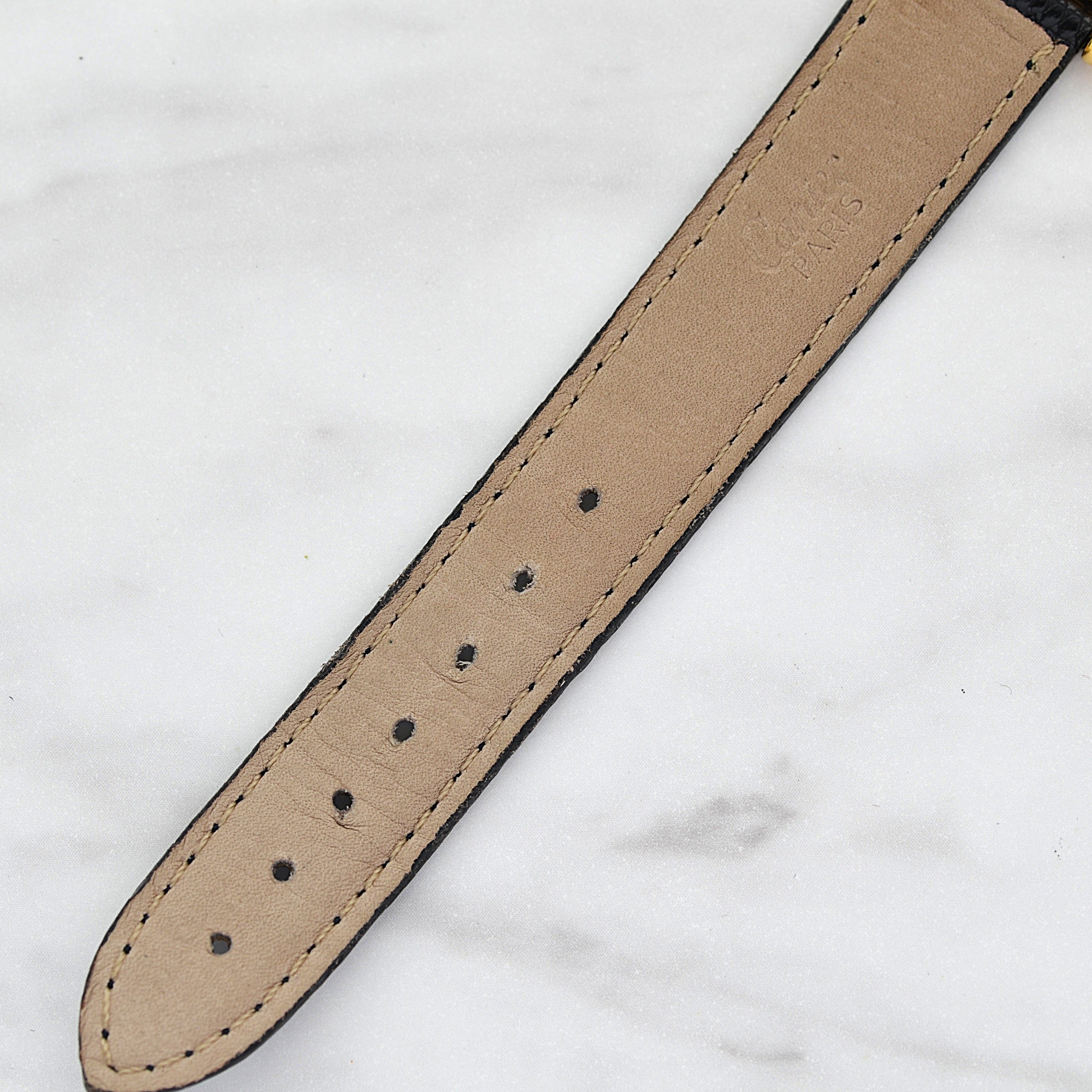 [Cartier] Cartier Must Tank LM Ivory Roma Manual Winding with Lifetime Warranty