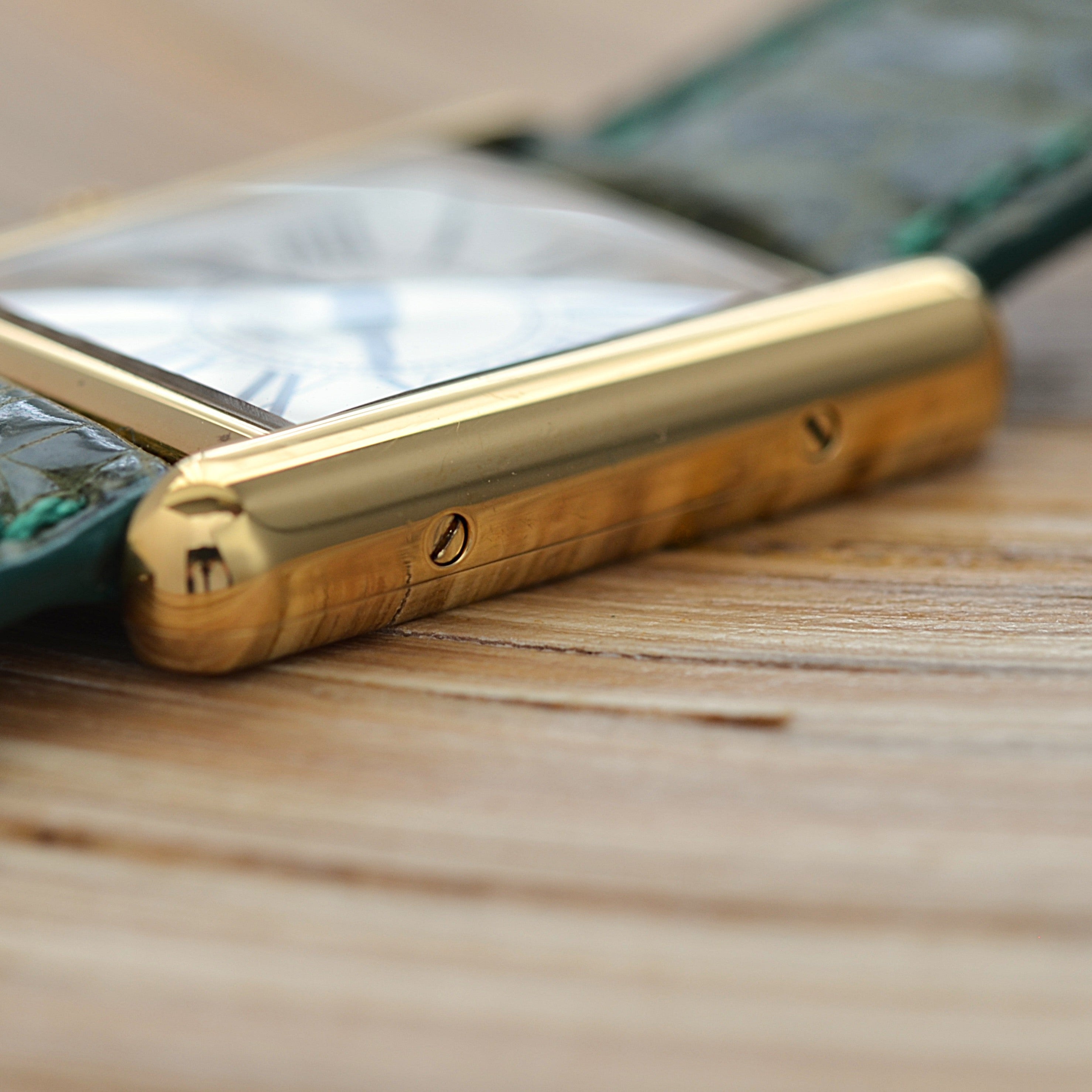 【Cartier】カルティエ マストタンク SMオパラン 純正Dバックル付き