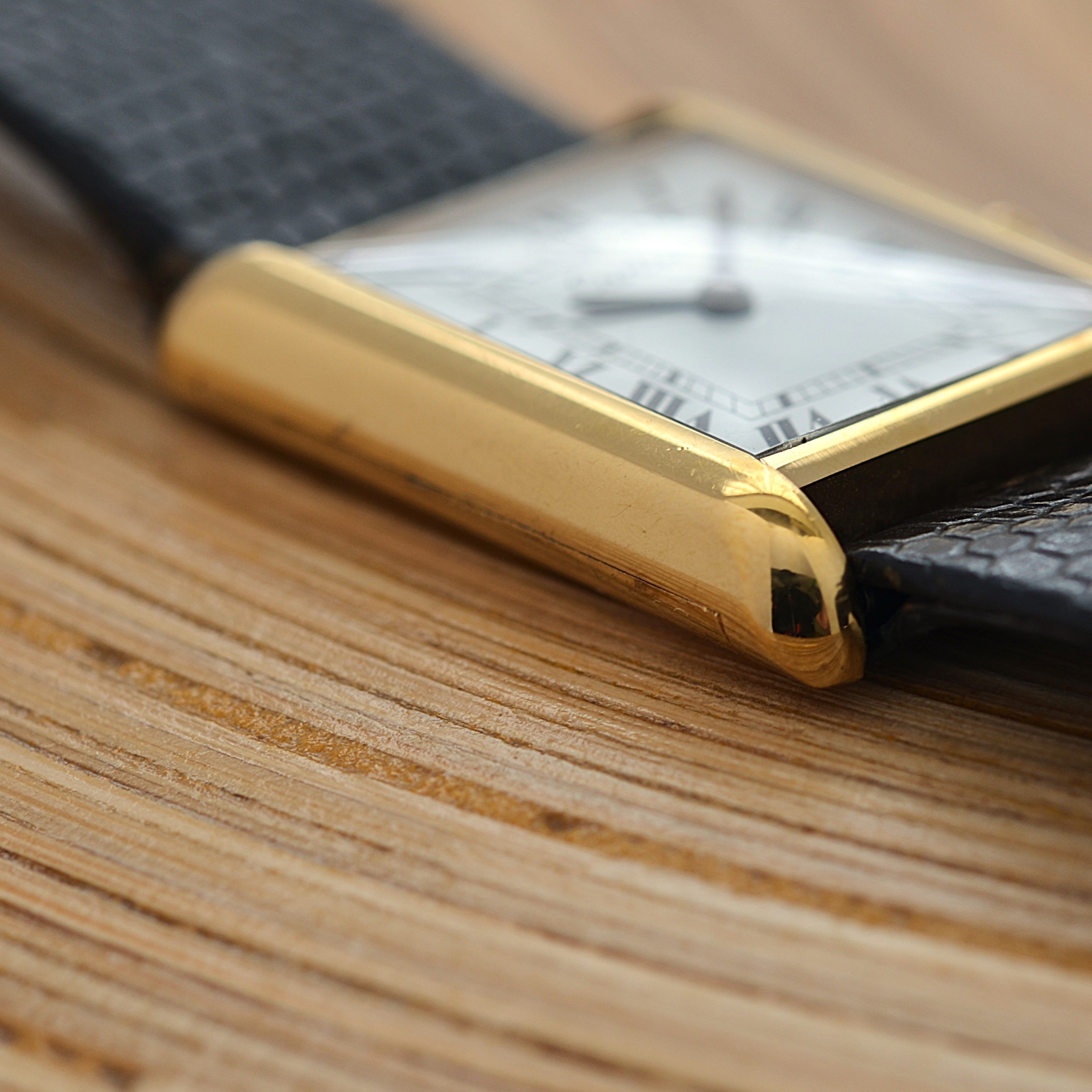 【Cartier】カルティエ マストタンクLM ホワイトローマ 手巻き Pre-must de TANK 北米仕様 カルティエ修理見積書付き