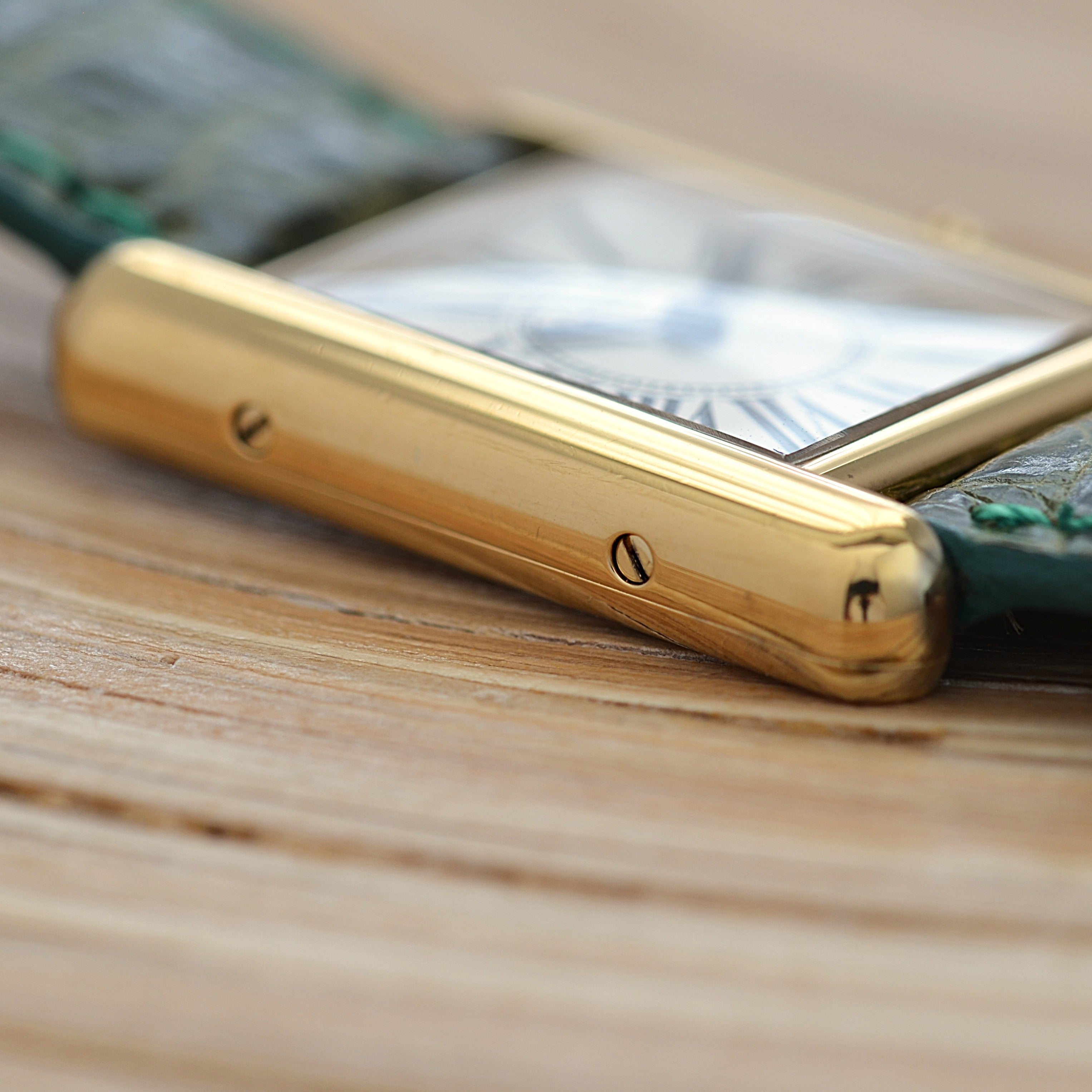 【Cartier】カルティエ マストタンク SMオパラン 純正Dバックル付き