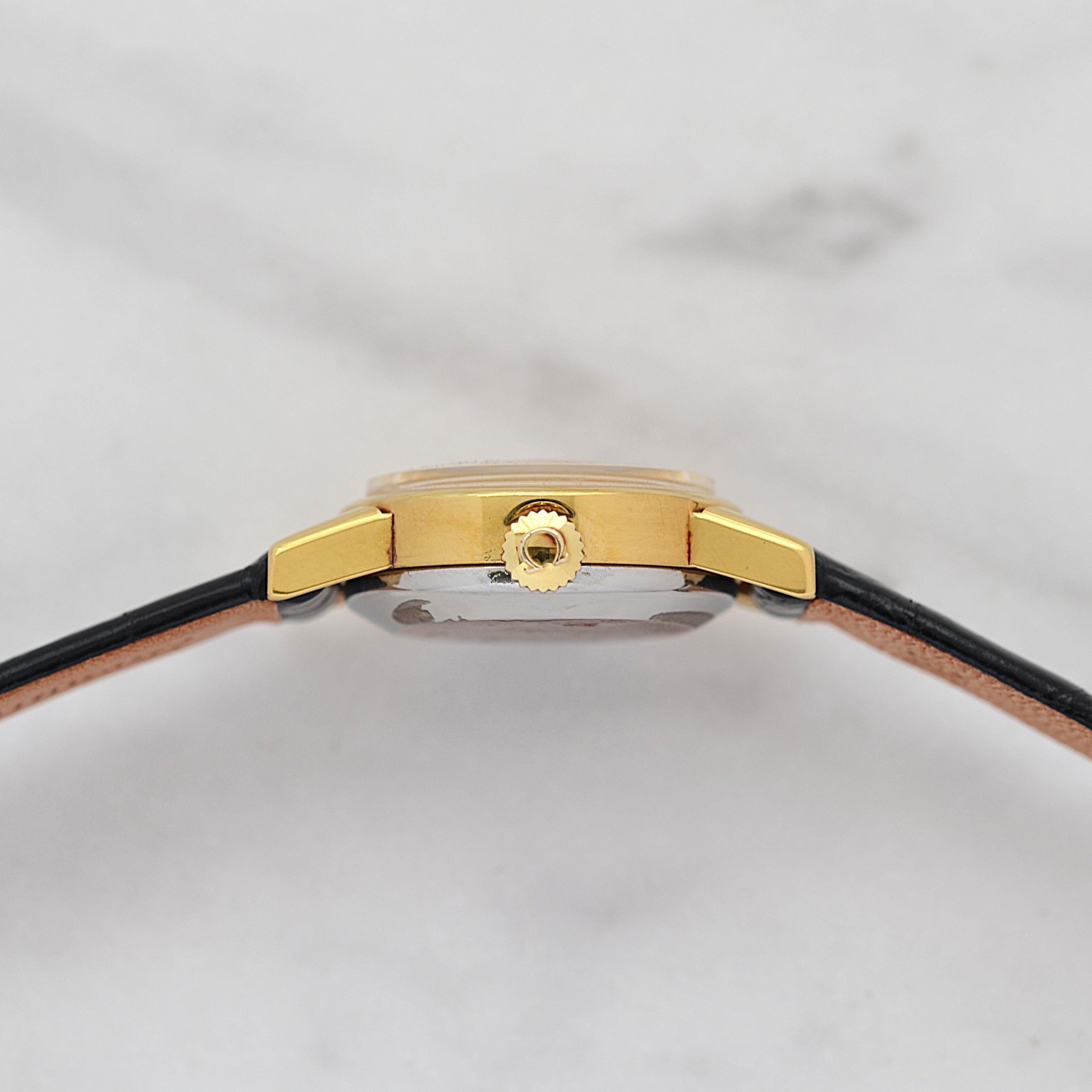 【OMEGA】オメガ デヴィル GP ラウンド Gold デッドストック