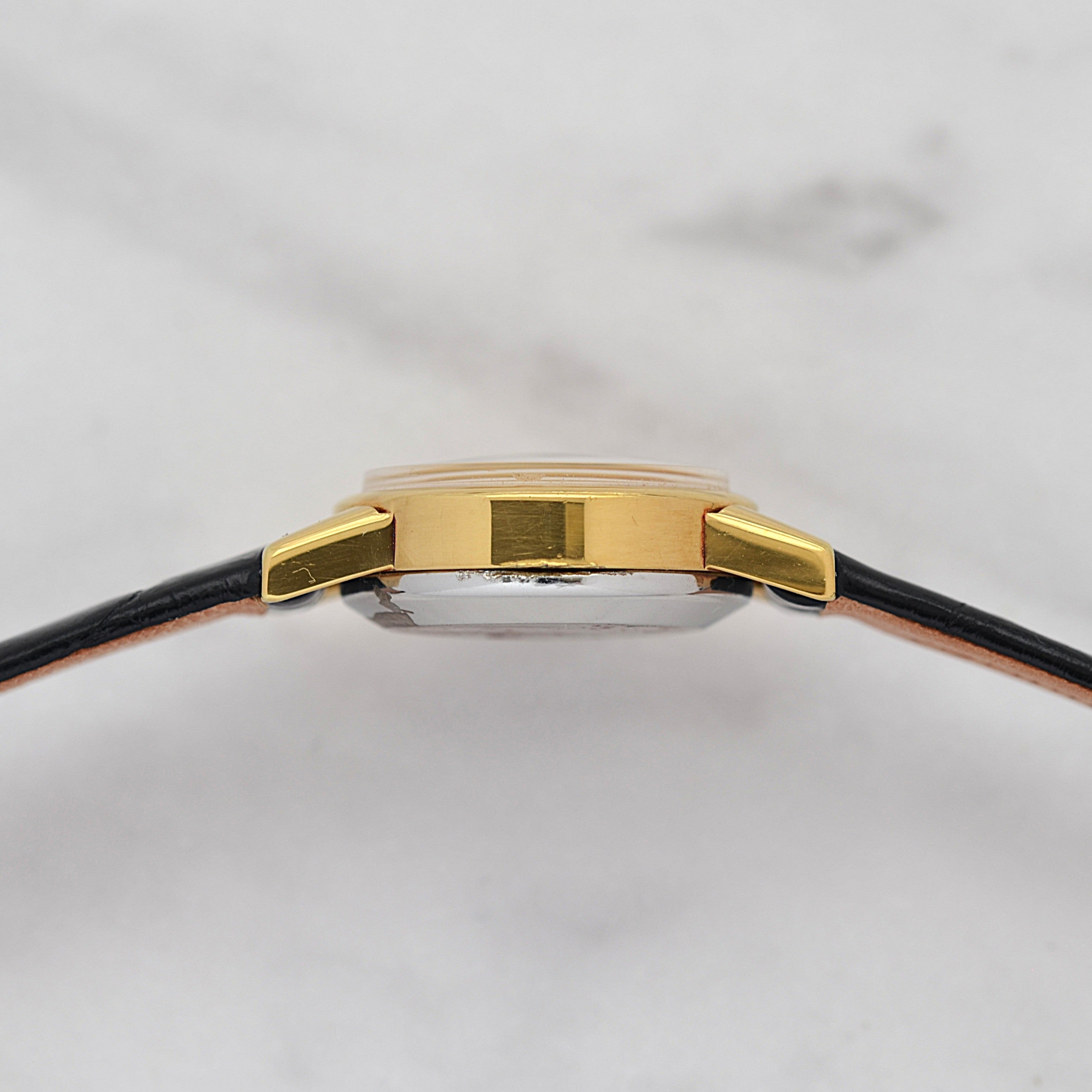 【OMEGA】オメガ デヴィル GP ラウンド Gold デッドストック