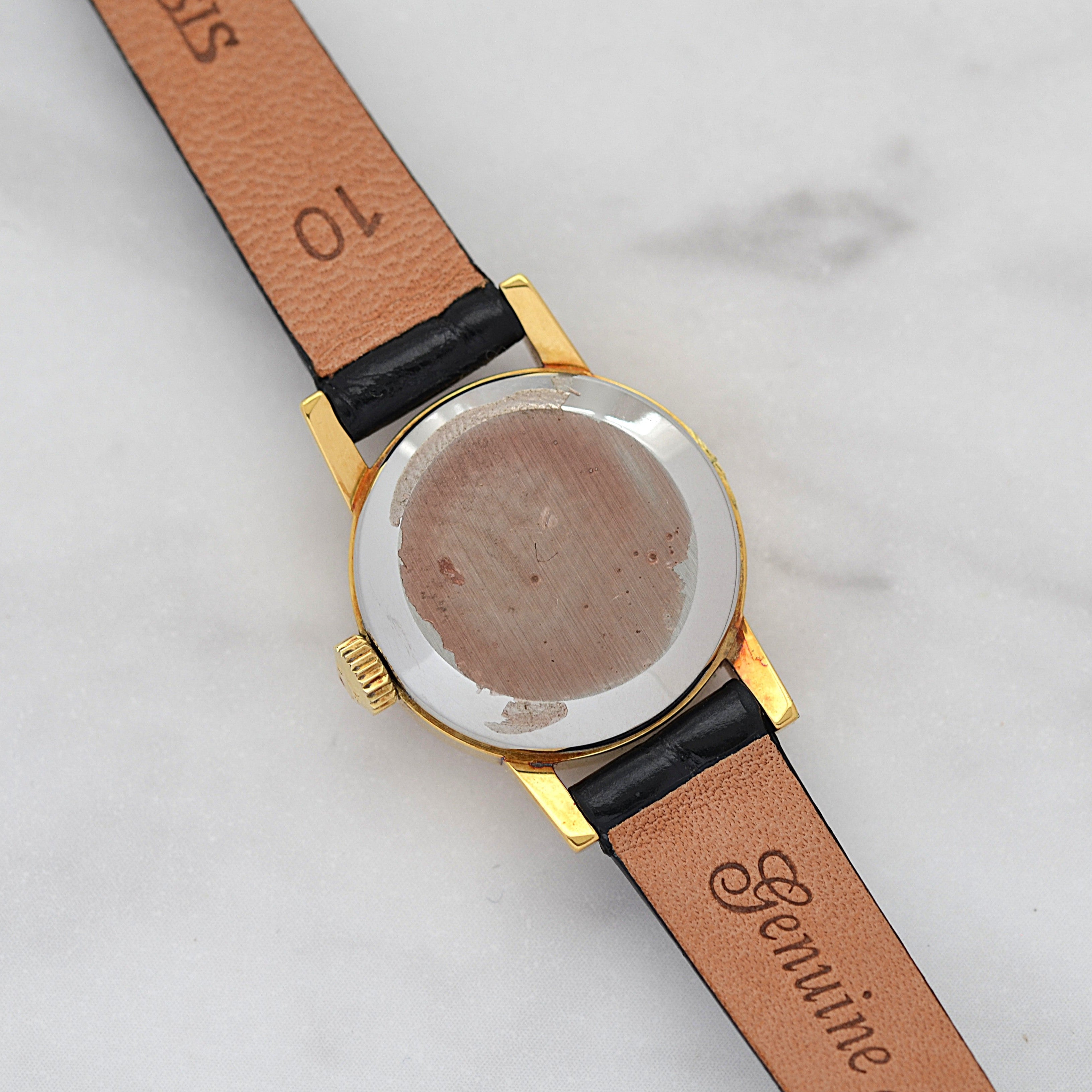 【OMEGA】オメガ デヴィル GP ラウンド Gold デッドストック