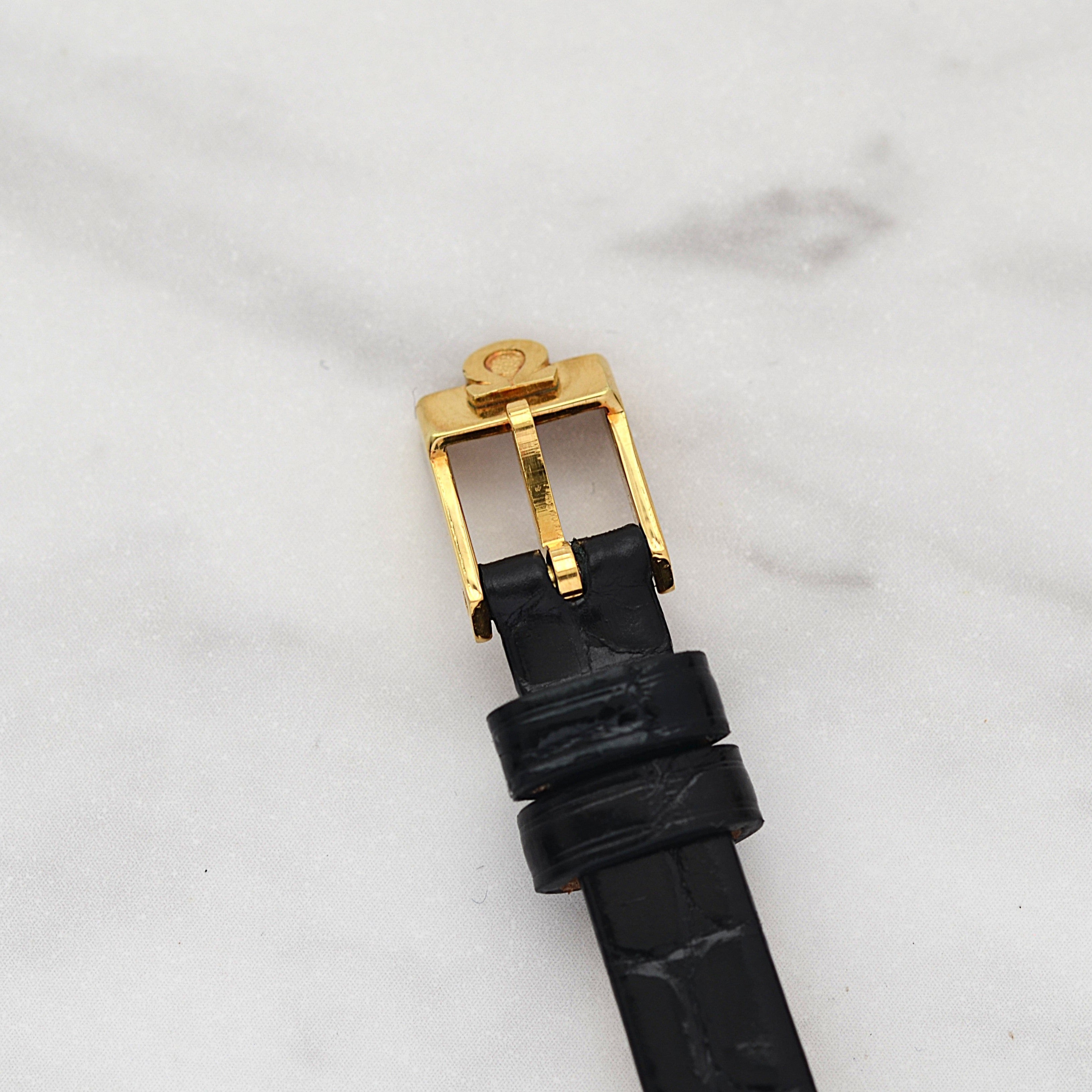 【OMEGA】オメガ デヴィル GP ラウンド Gold デッドストック