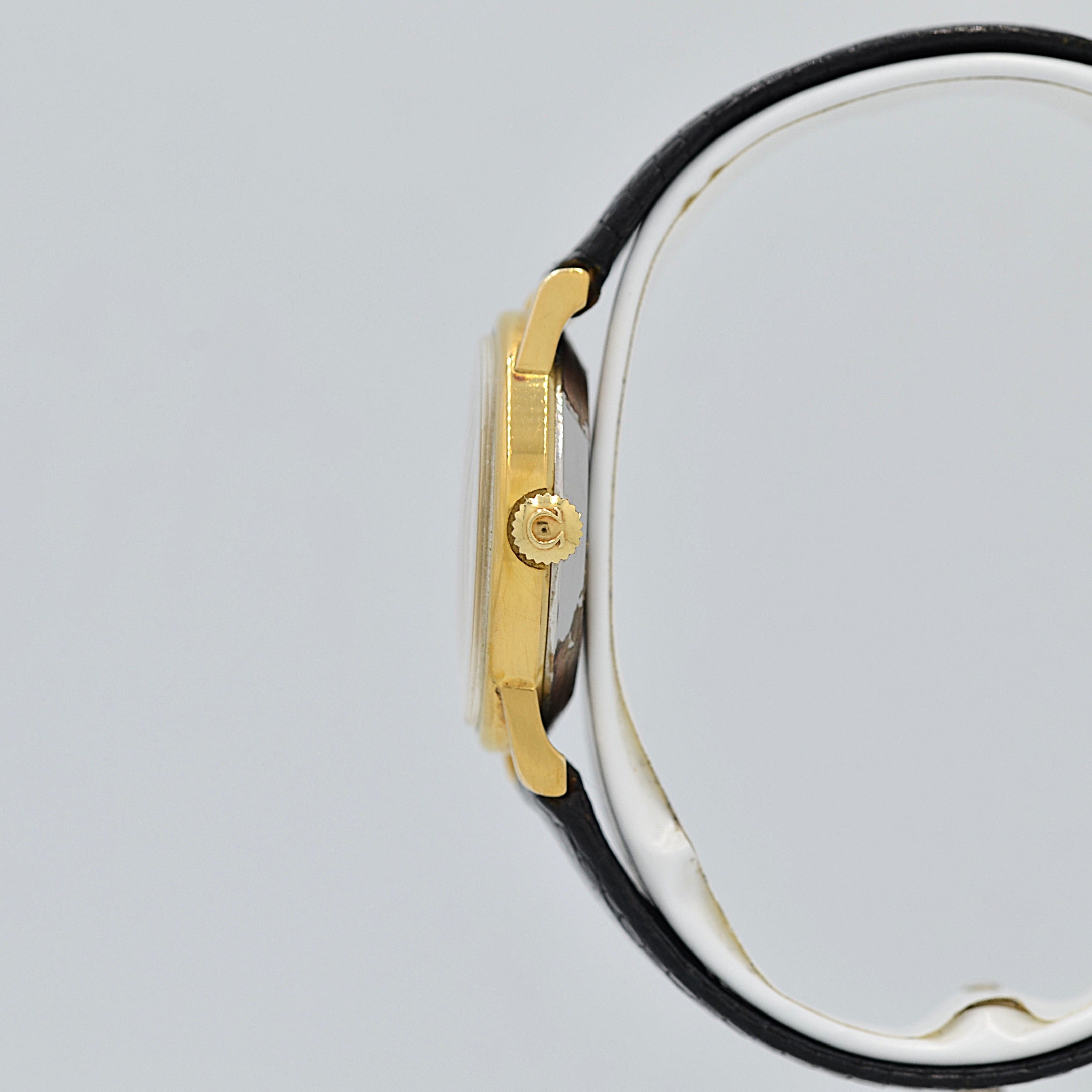 【OMEGA】オメガ デヴィル GP ラウンド White Arabic デッドストック