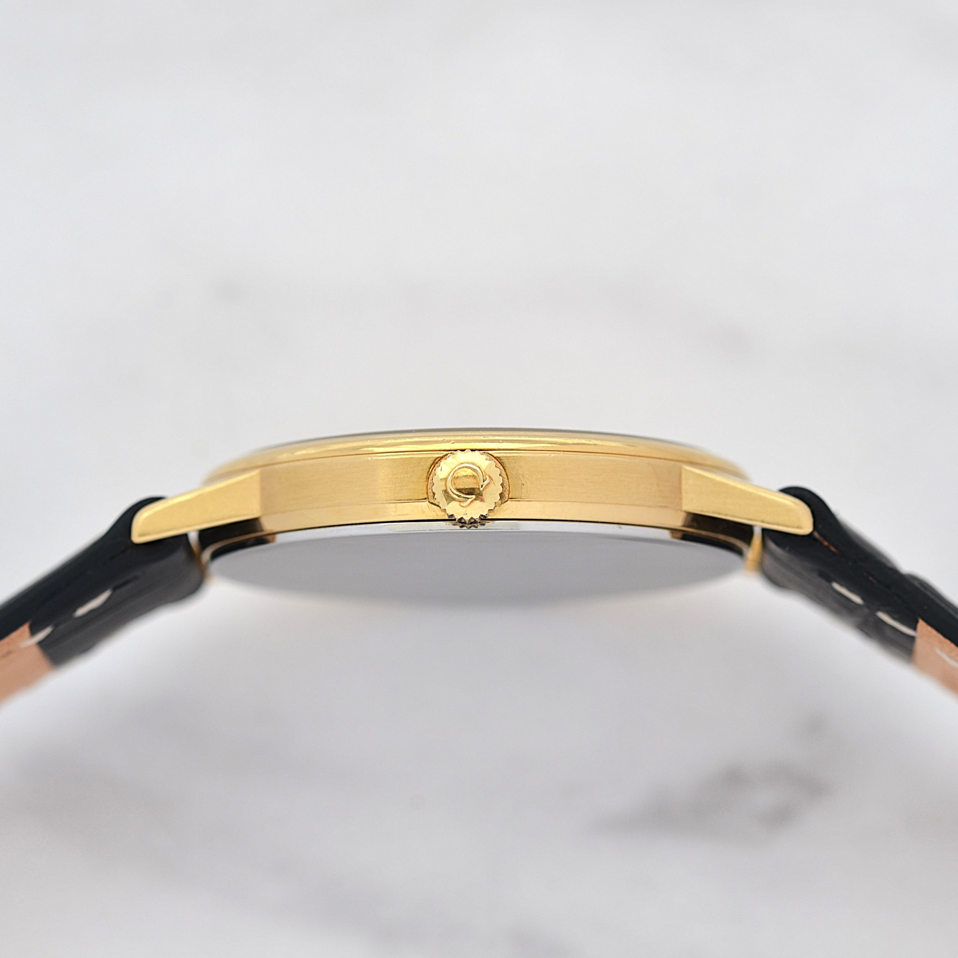 [Omega] 歐米茄碟飛系列 GP 圓形金錶帶正品錶扣