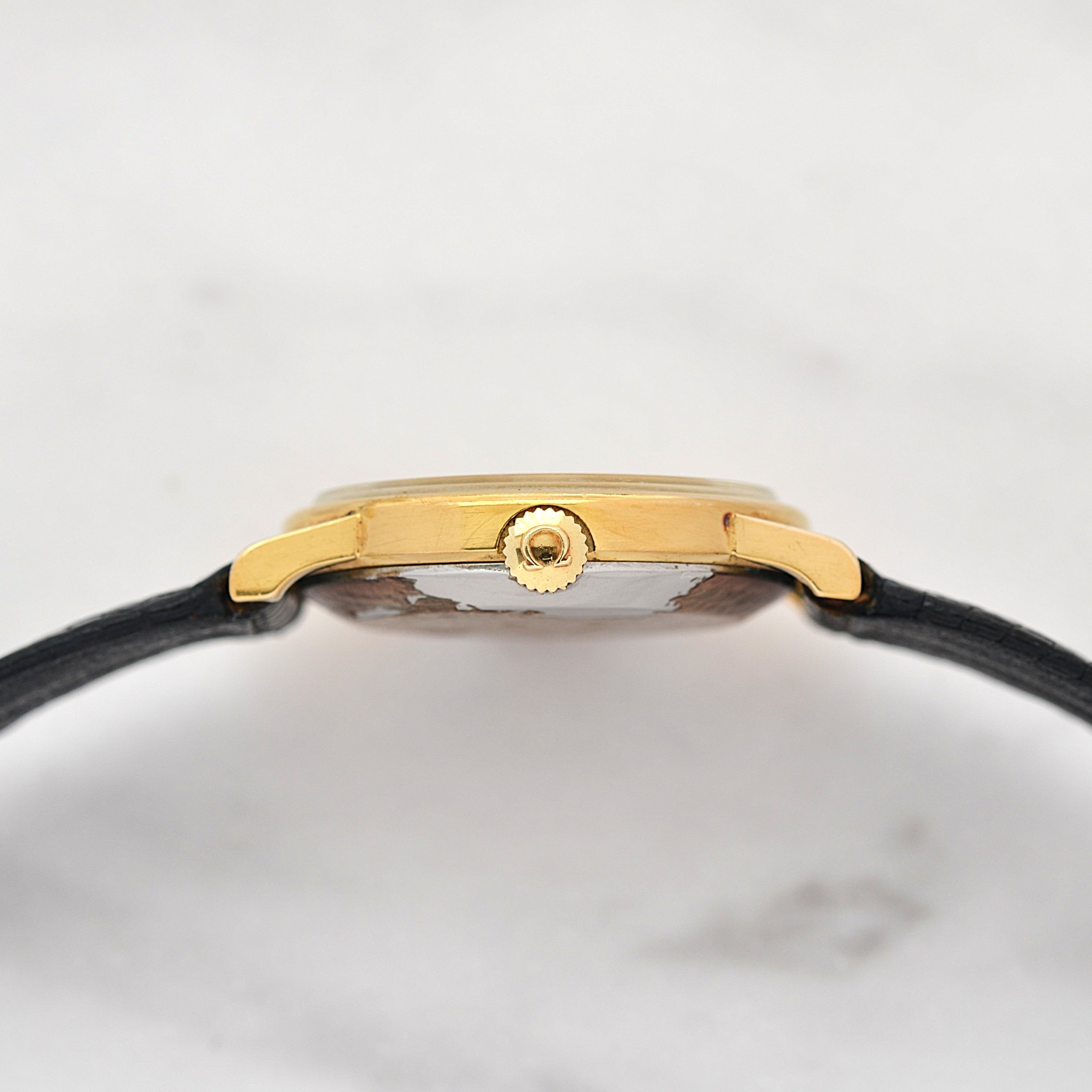 【OMEGA】オメガ デヴィル GP ラウンド White Arabic デッドストック