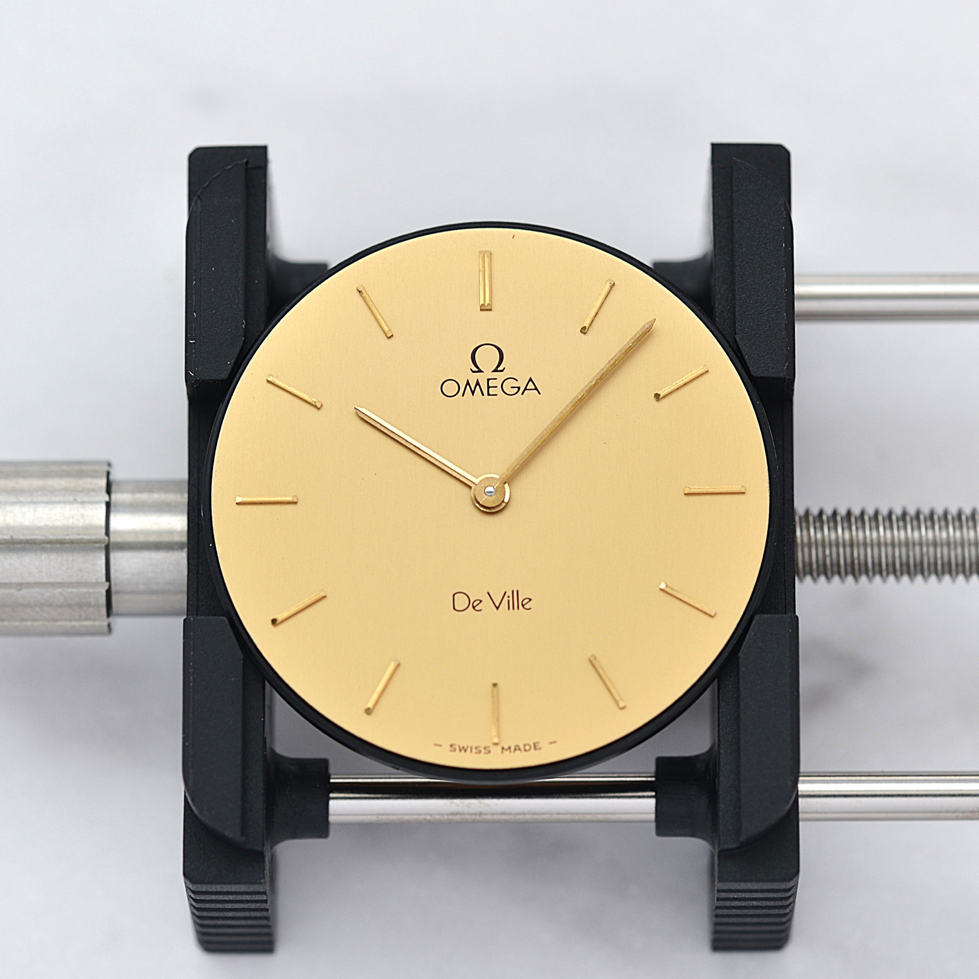 [Omega] 歐米茄碟飛系列 GP 圓形金錶帶正品錶扣