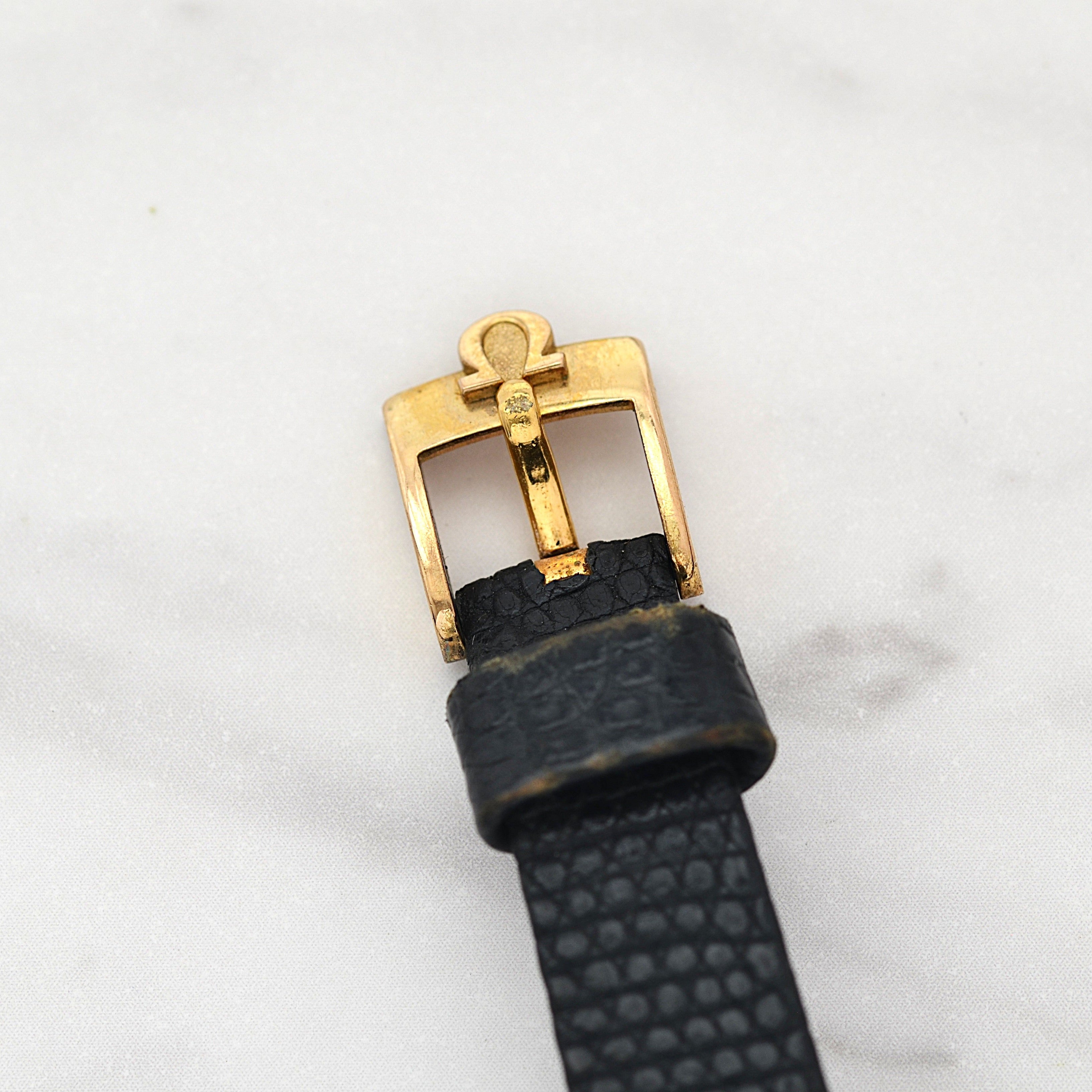 【OMEGA】オメガ デヴィル GP ラウンド White Arabic デッドストック