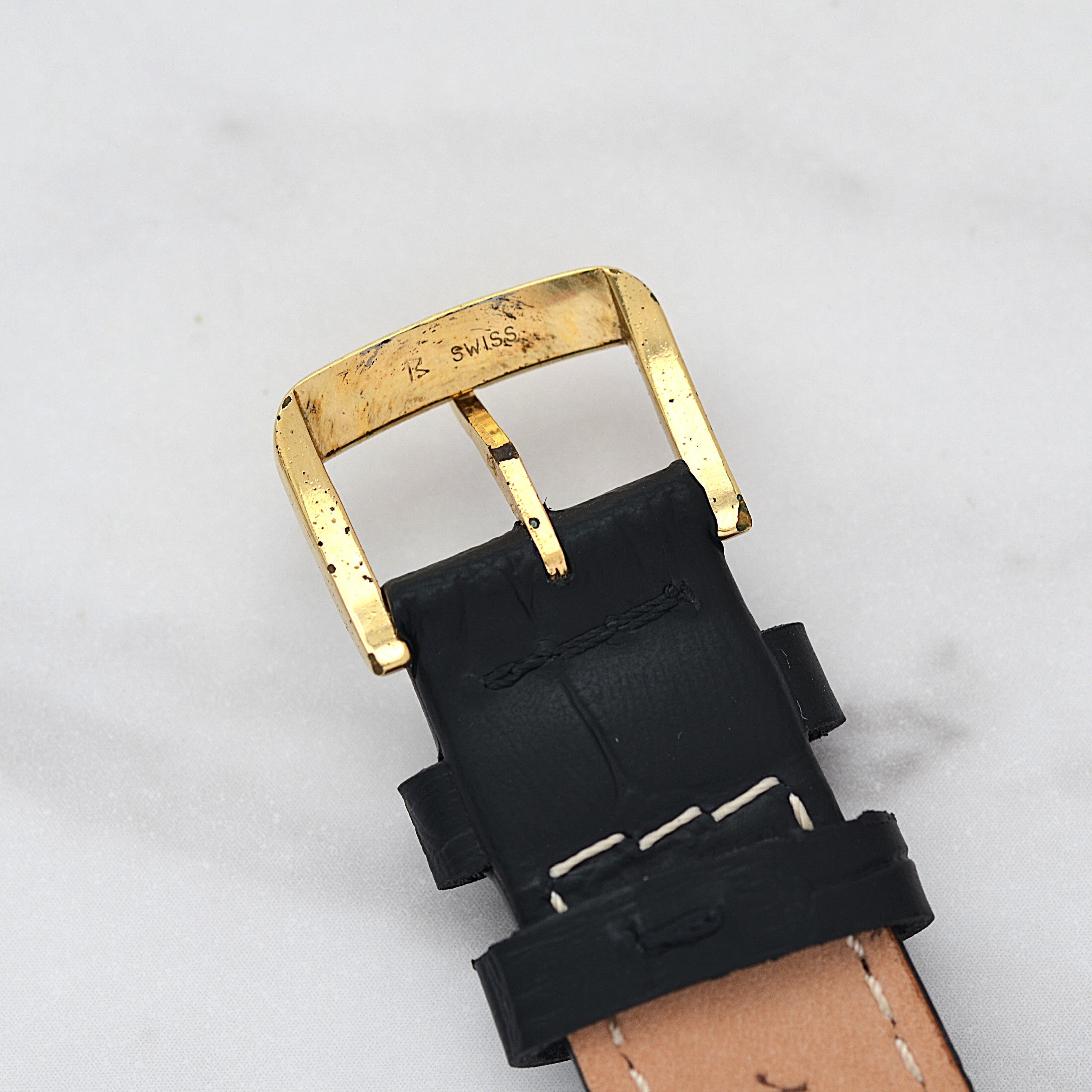 [Omega] 歐米茄碟飛系列 GP 圓形金錶帶正品錶扣