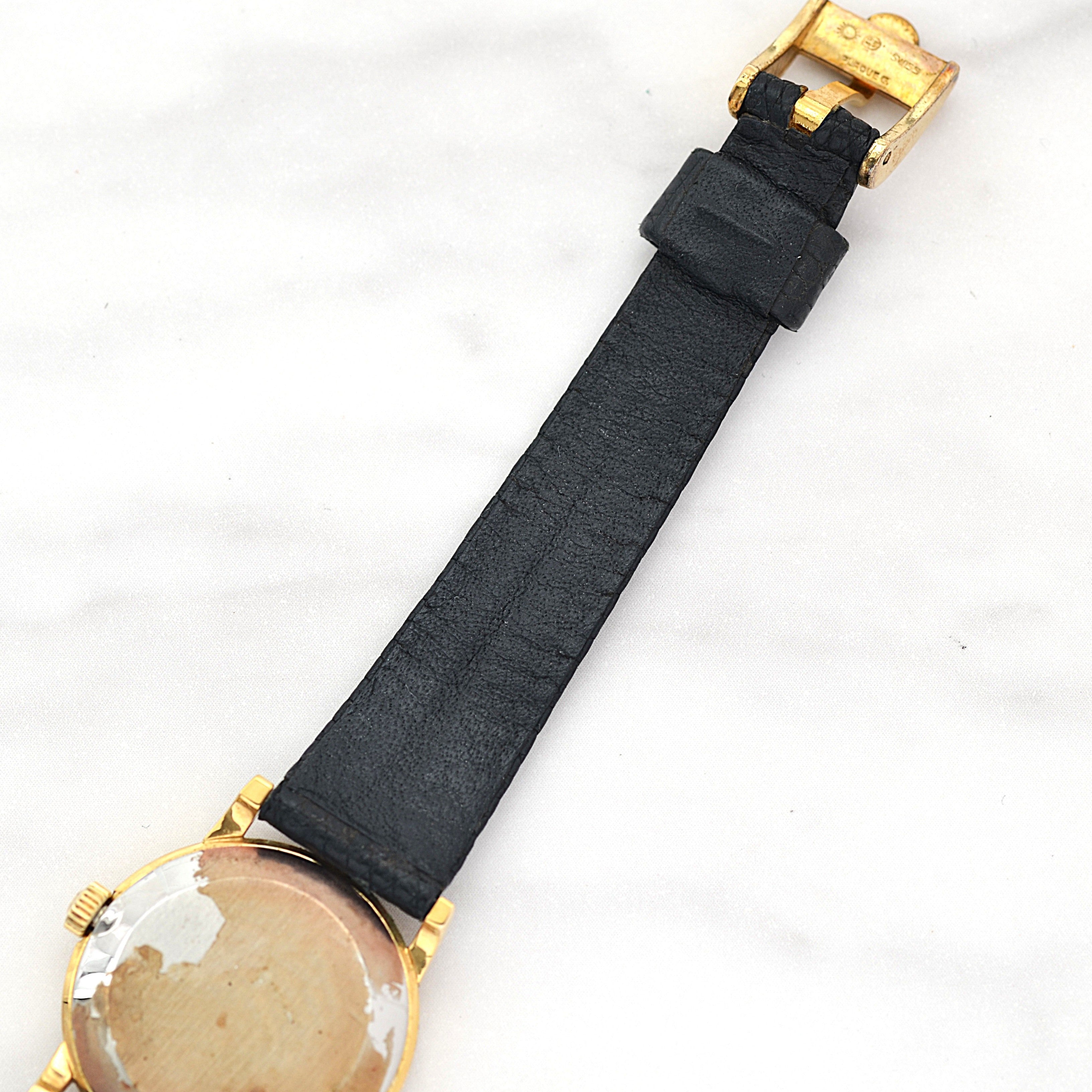 【OMEGA】オメガ デヴィル GP ラウンド White Arabic デッドストック