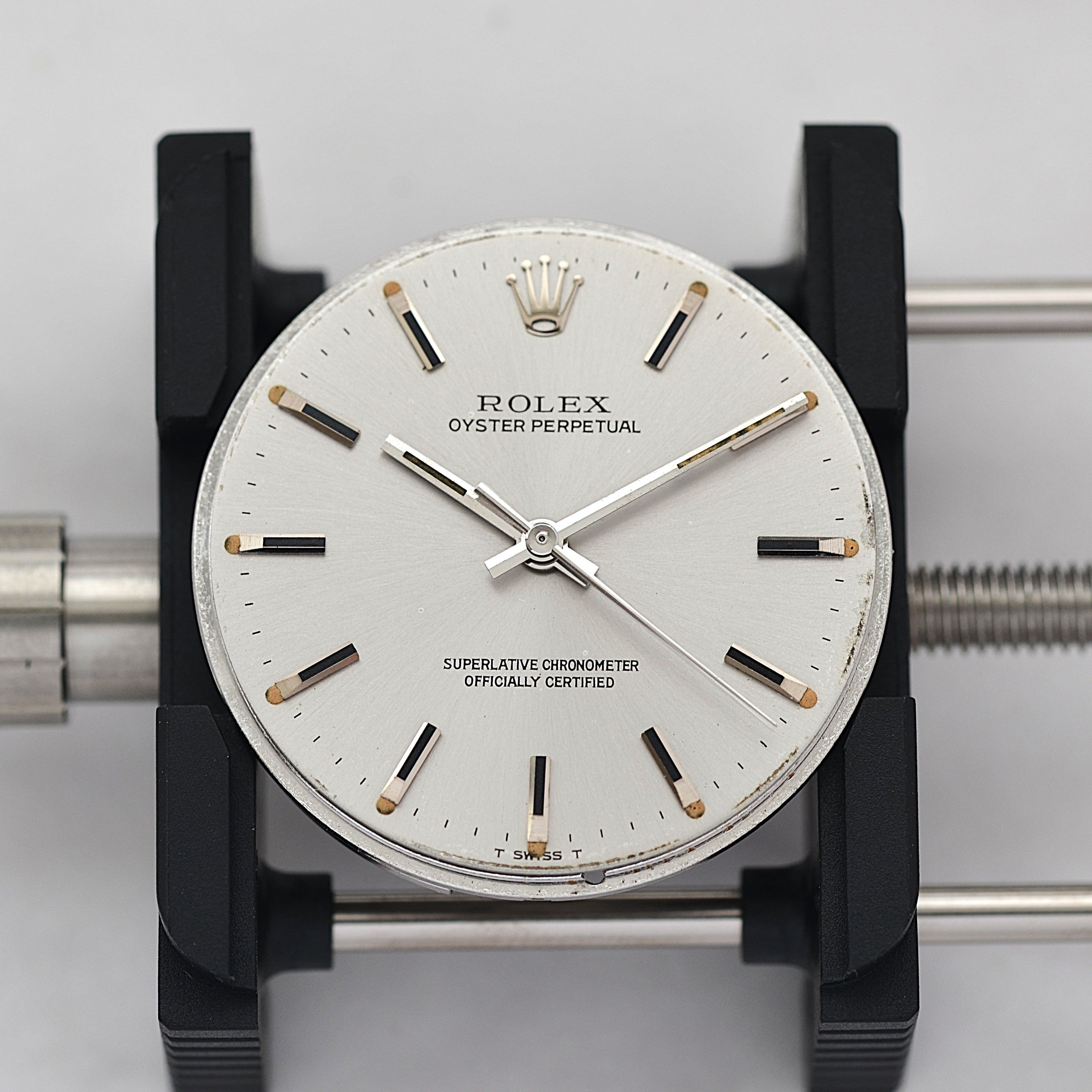 [ROLEX] Rolex Oyster Perpetual Ref. 1002 Silver Grey 1969
