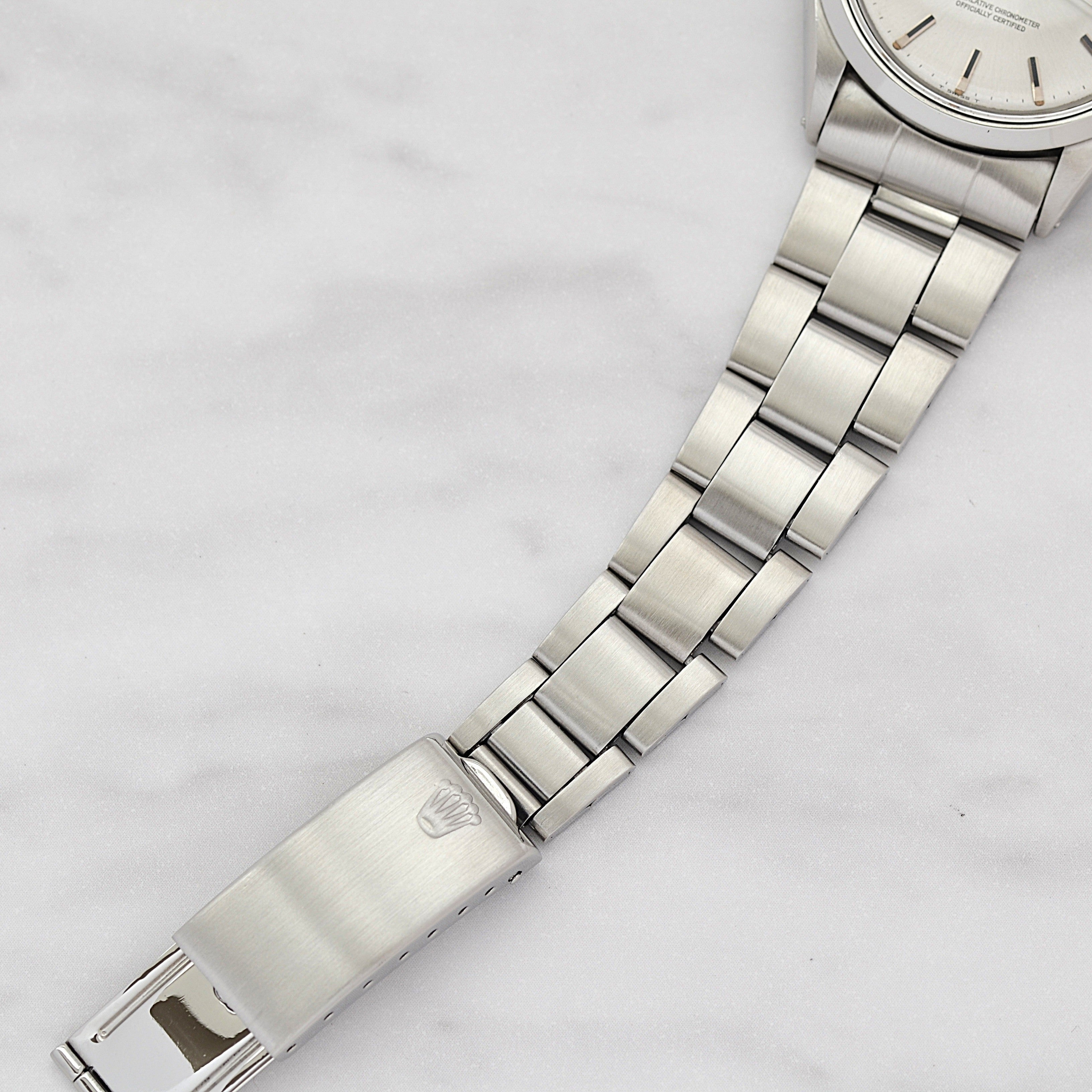 [ROLEX] Rolex Oyster Perpetual Ref. 1002 Silver Grey 1969