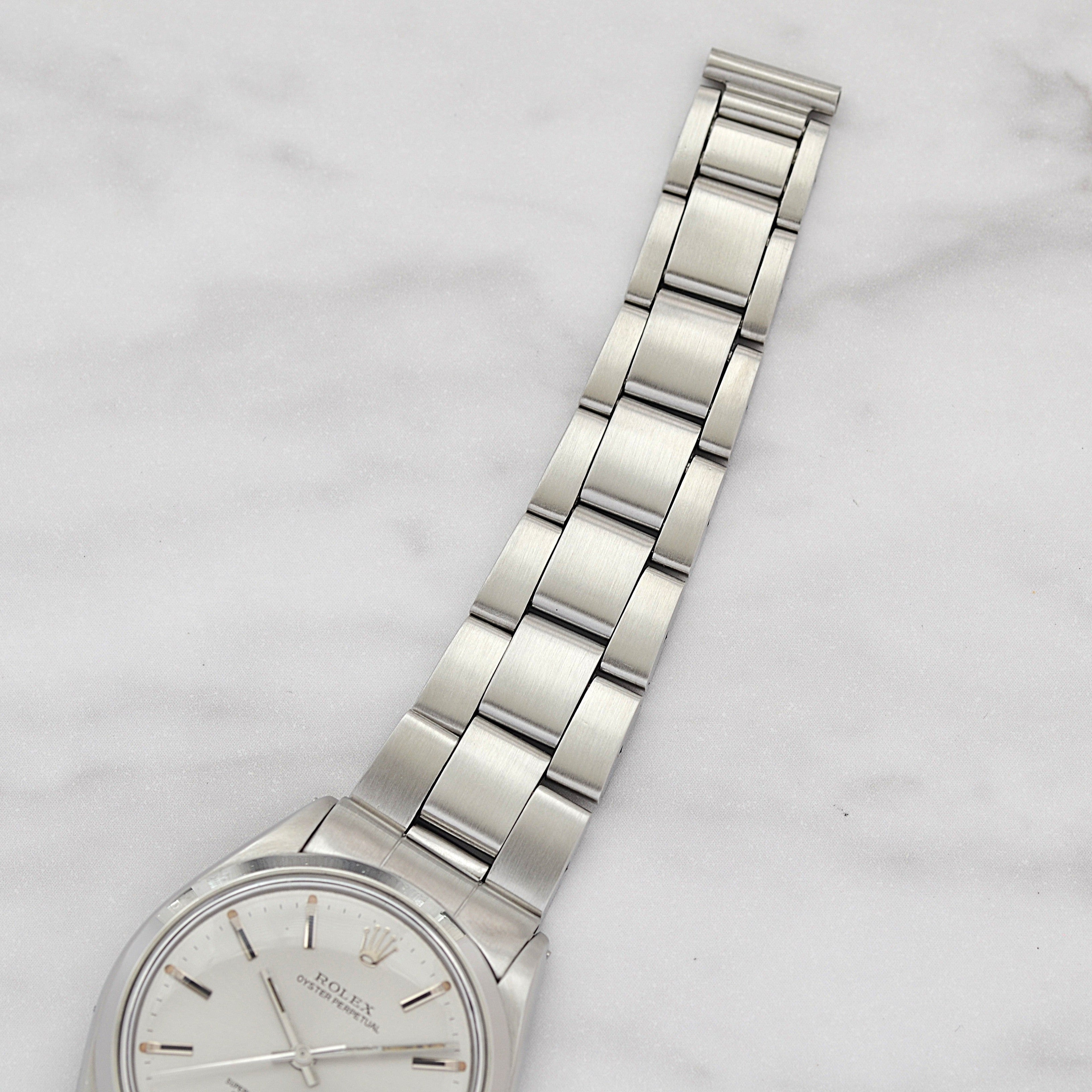 [ROLEX] Rolex Oyster Perpetual Ref. 1002 Silver Grey 1969