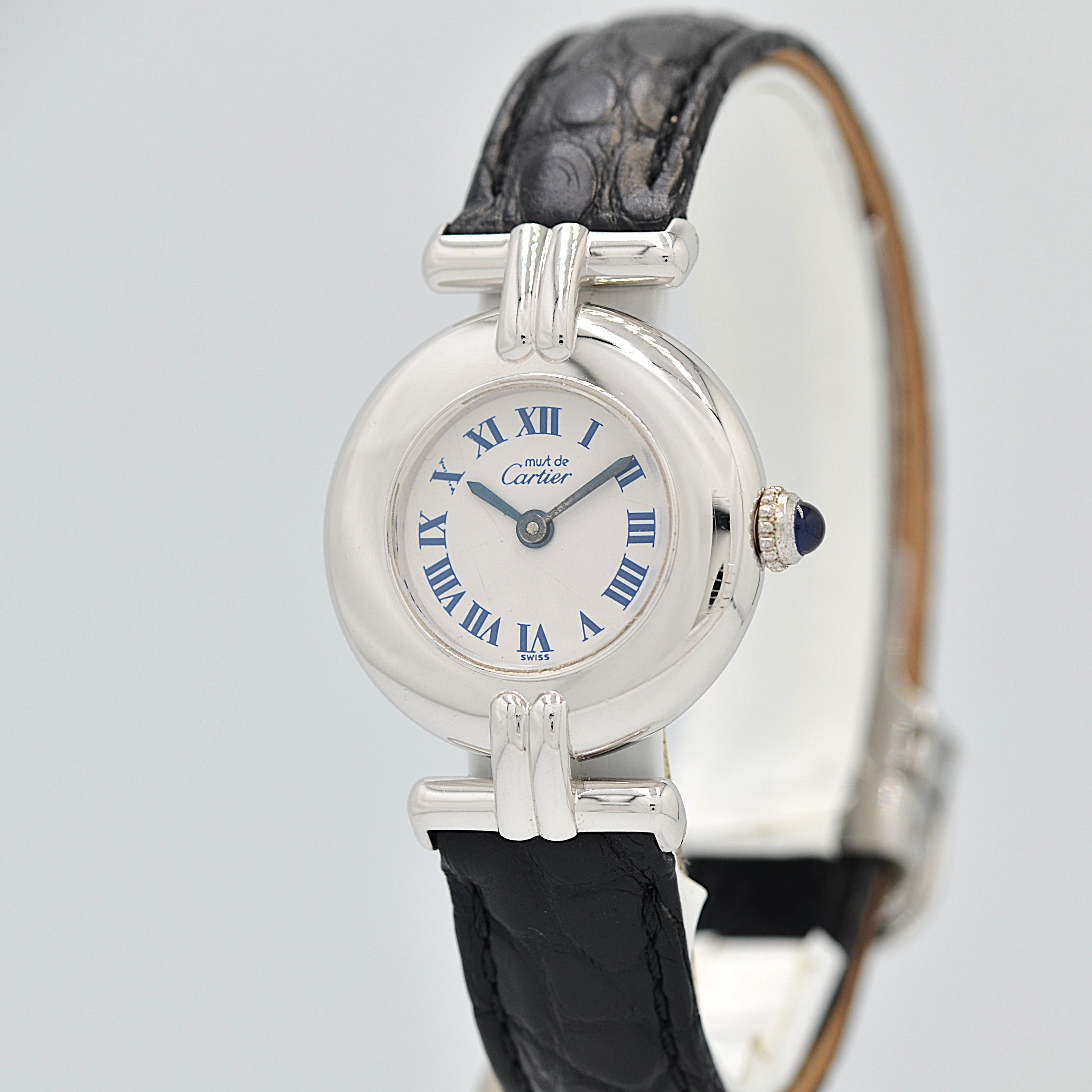 【Cartier】カルティエ マストコリゼ Silver  純正Dバックル付き