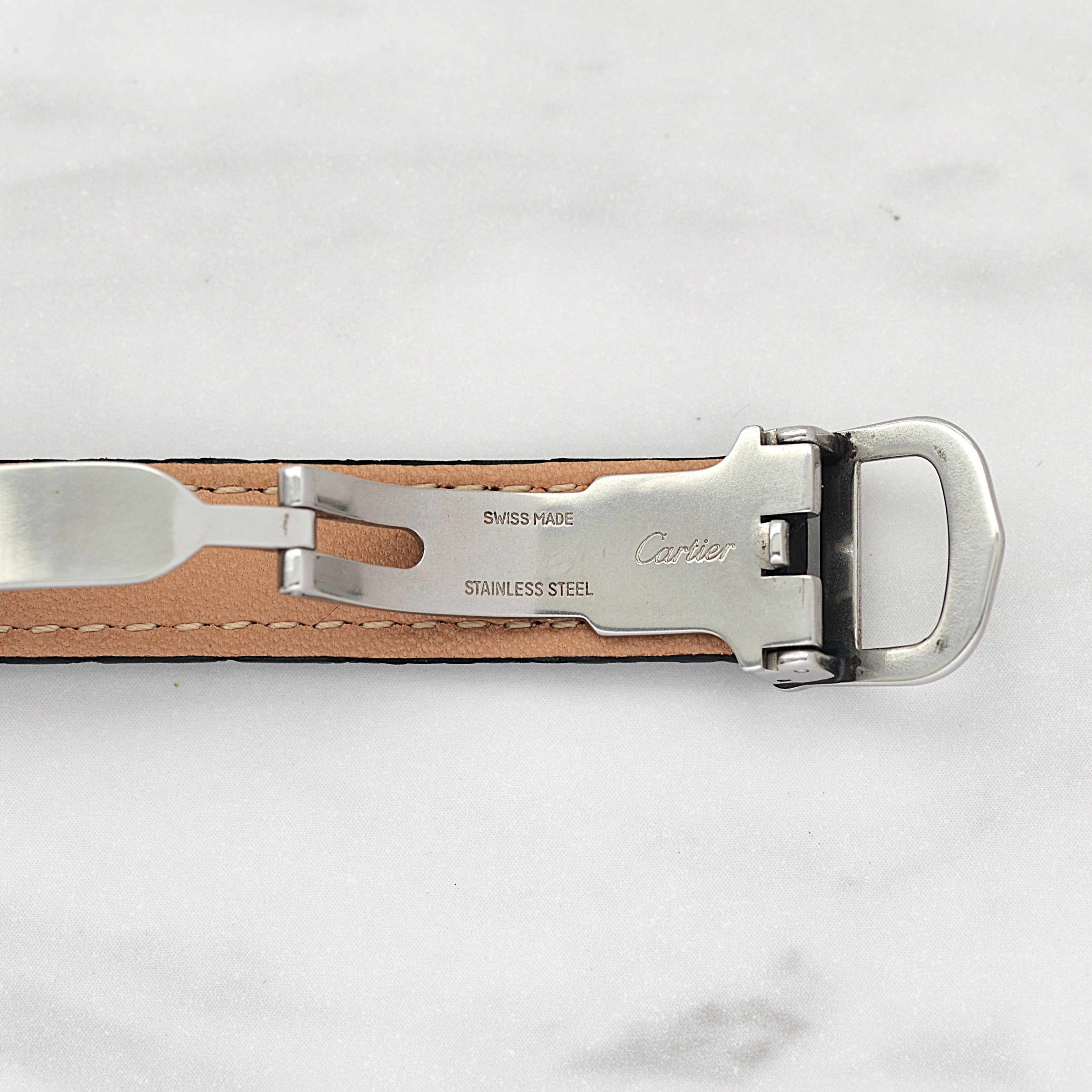 【Cartier】カルティエ マストコリゼ Silver  純正Dバックル付き